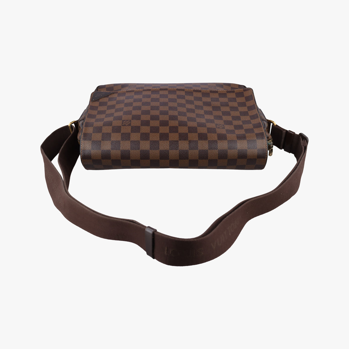 Pre-owned Louis Vuitton SHELTON MM EBENE Damier Canvas N41149 shoulderbag | stylenewstar