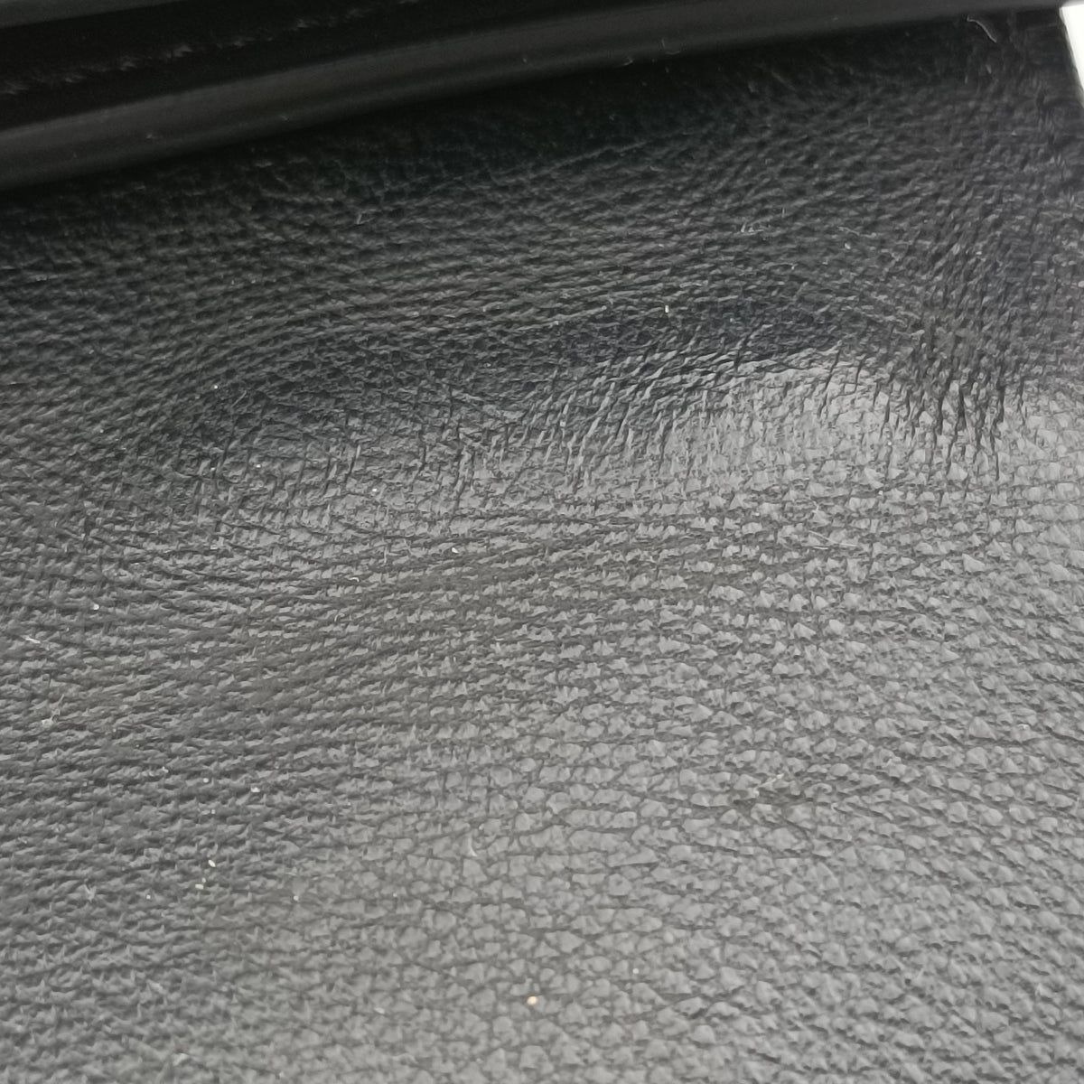 Pre-owned Celine Trapèze Beige×blue×black Leather  shoulderbag | stylenewstar