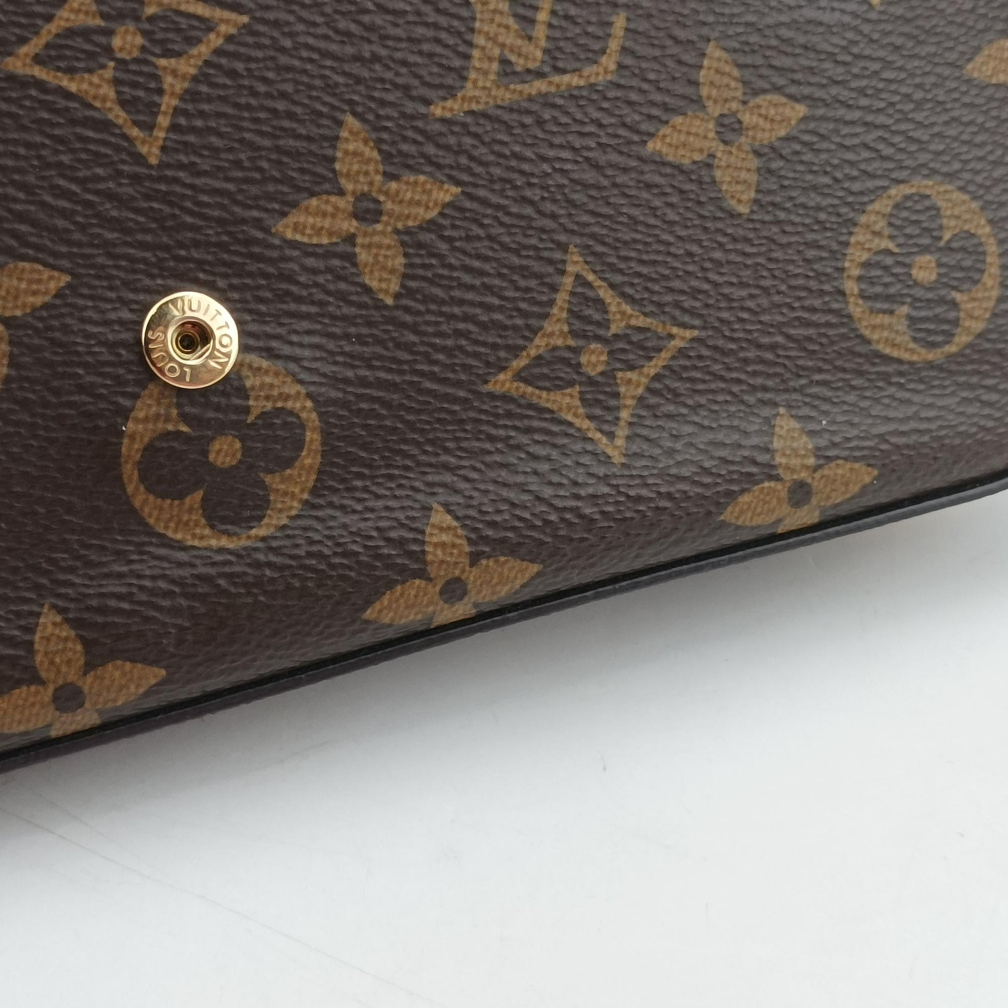 Pre-owned Louis Vuitton Pochette Felicie Brown Monogram Canvas M61276 shoulderbag | stylenewstar