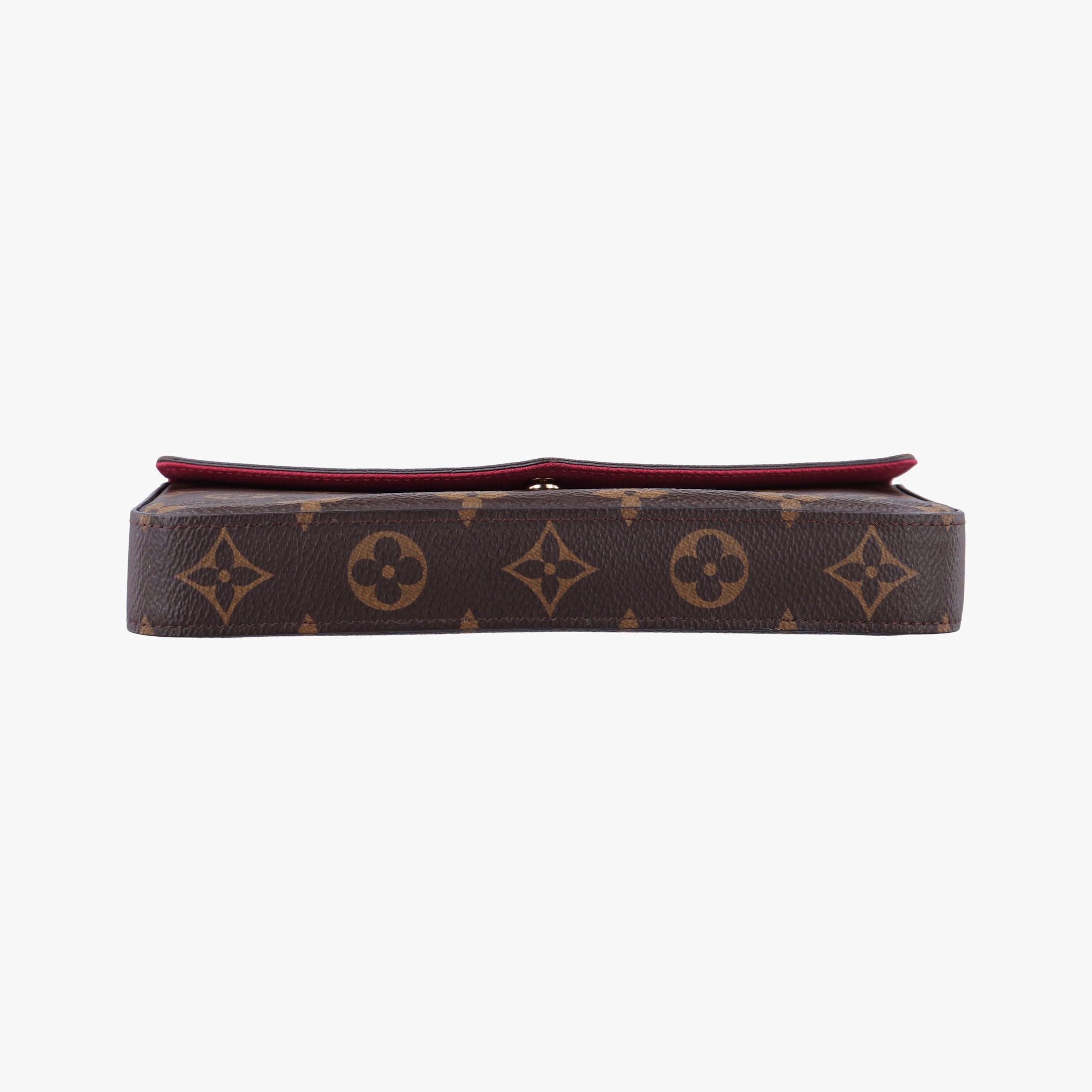 Pre-owned Louis Vuitton Pochette Felicie Brown Monogram Canvas M61276 shoulderbag | stylenewstar