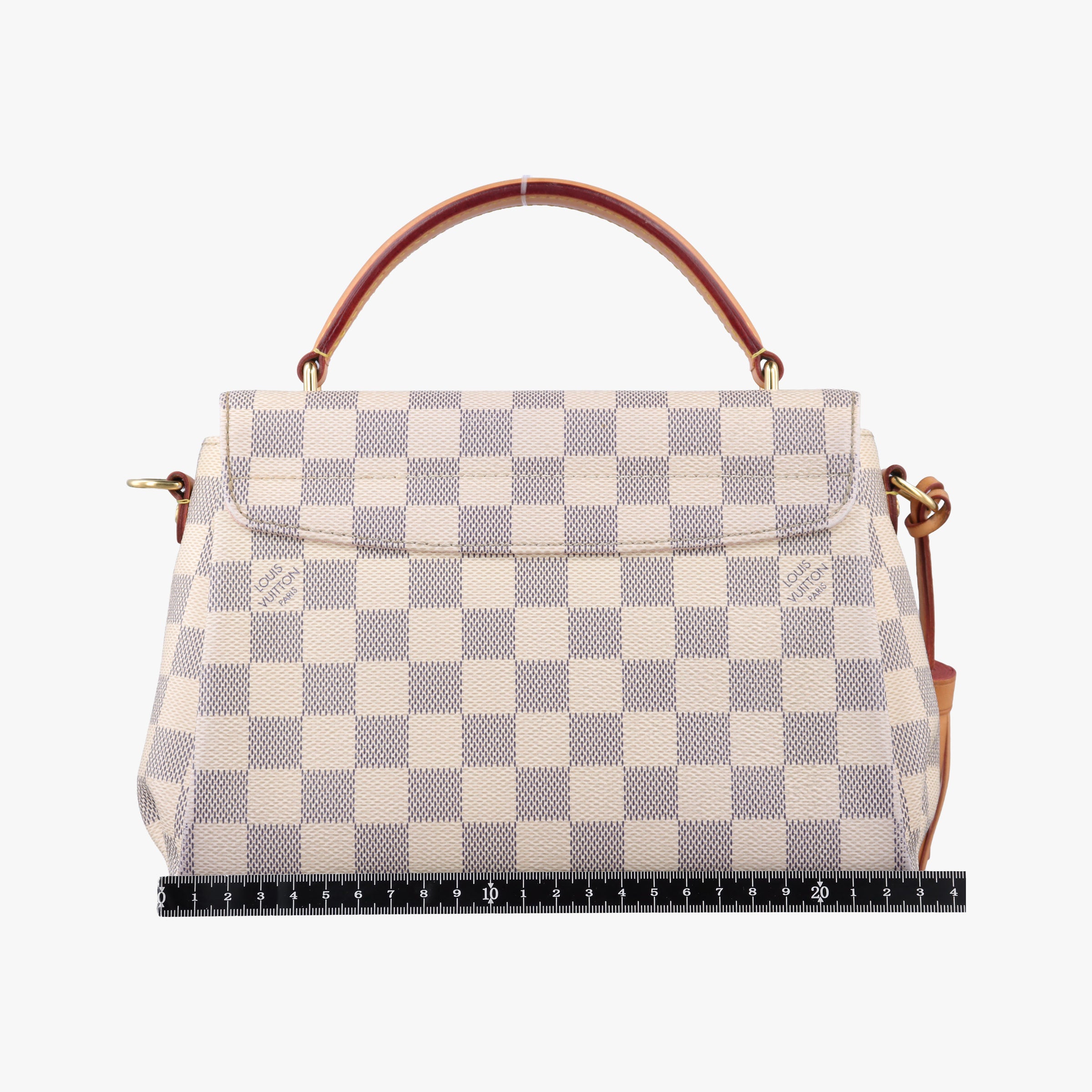 Secondhand Louis Vuitton CROISETTE Azur Damier Canvas N41581 shoulderbag | stylenewstar