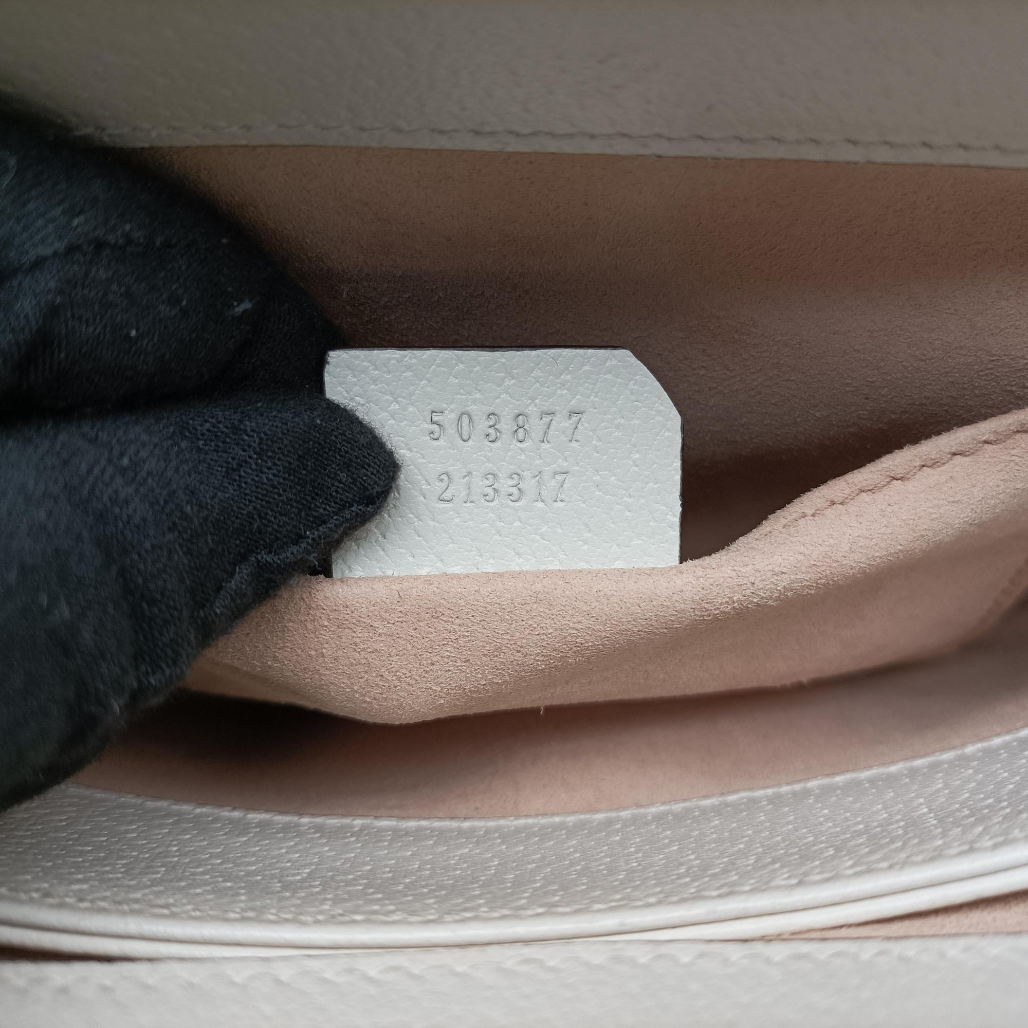 Pre-owned Gucci Ophidia Beige×White×Multicolor PVC coated canvas×Leather 503877 shoulderbag | stylenewstar