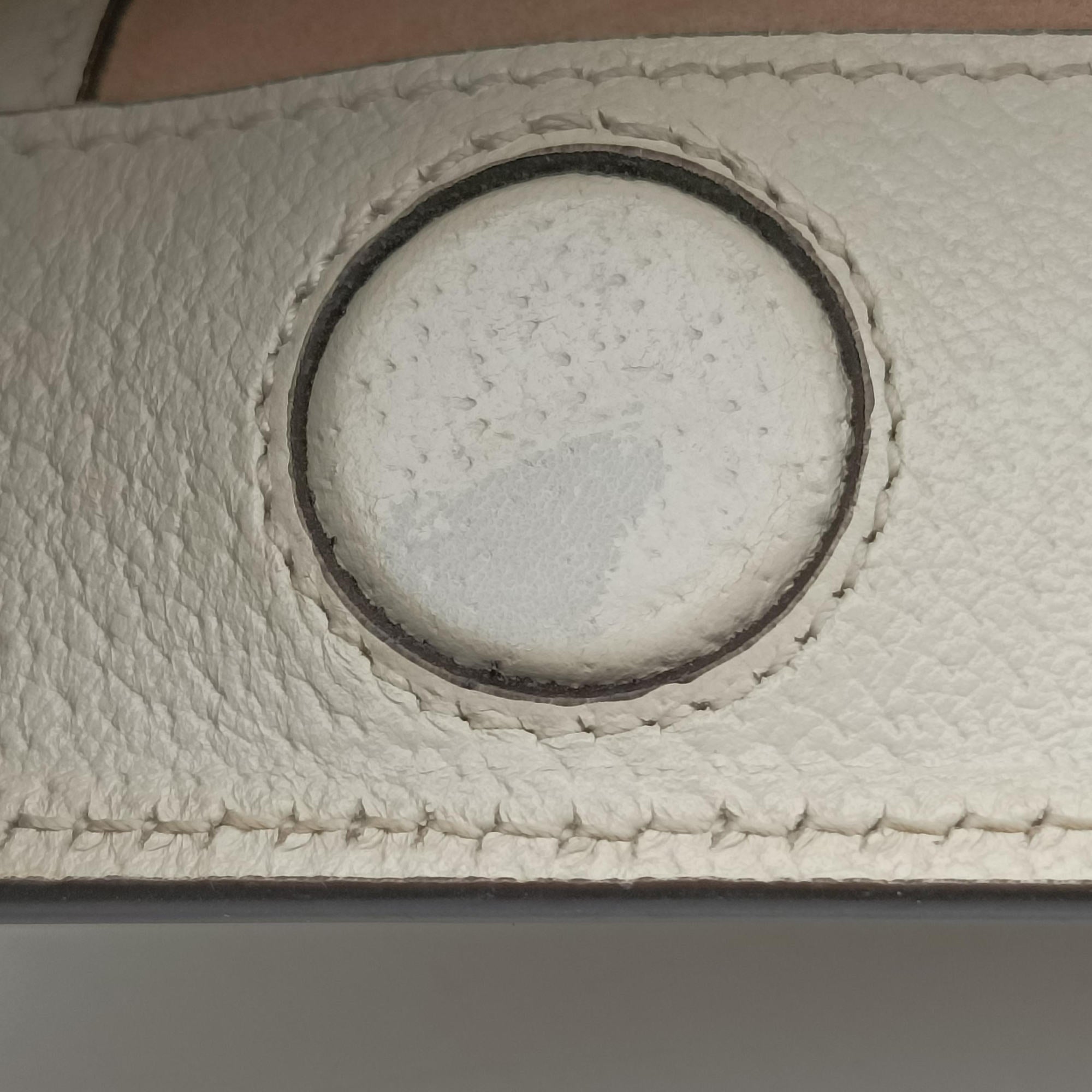 Pre-owned Gucci Ophidia Beige×White×Multicolor PVC coated canvas×Leather 503877 shoulderbag | stylenewstar