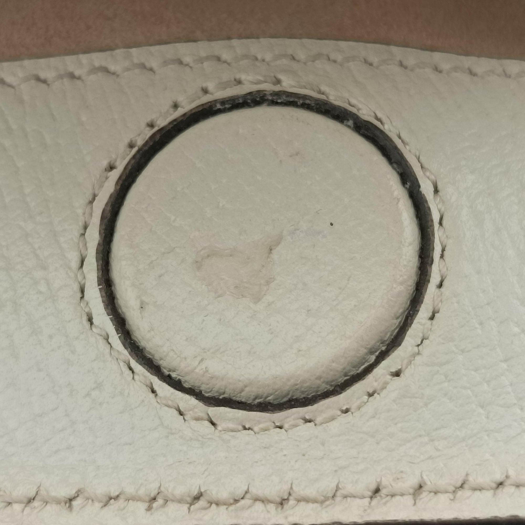 Pre-owned Gucci Ophidia Beige×White×Multicolor PVC coated canvas×Leather 503877 shoulderbag | stylenewstar