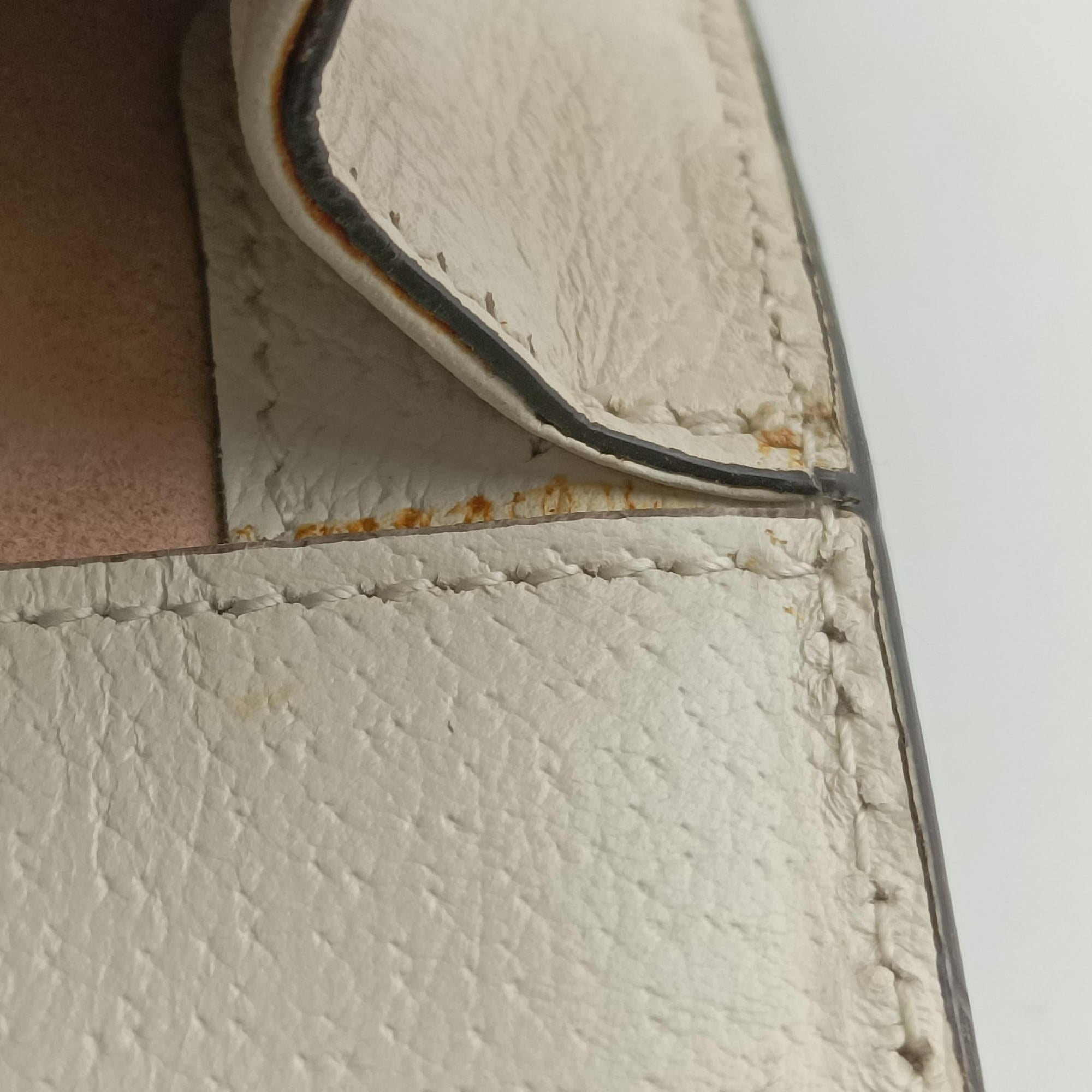 Pre-owned Gucci Ophidia Beige×White×Multicolor PVC coated canvas×Leather 503877 shoulderbag | stylenewstar