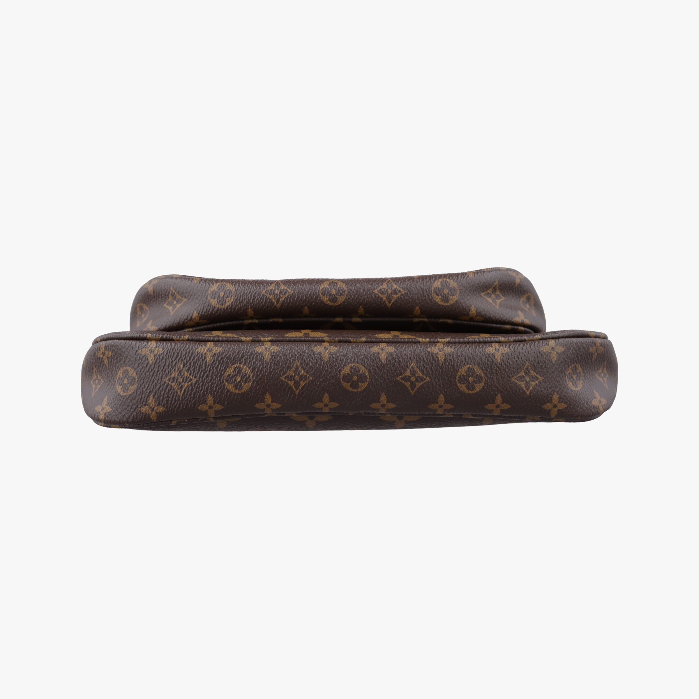Secondhand Louis Vuitton MULTI POCHETTE ACCESSOIRES MARRON×Khaki Monogram Canvas M44840 shoulderbag | stylenewstar