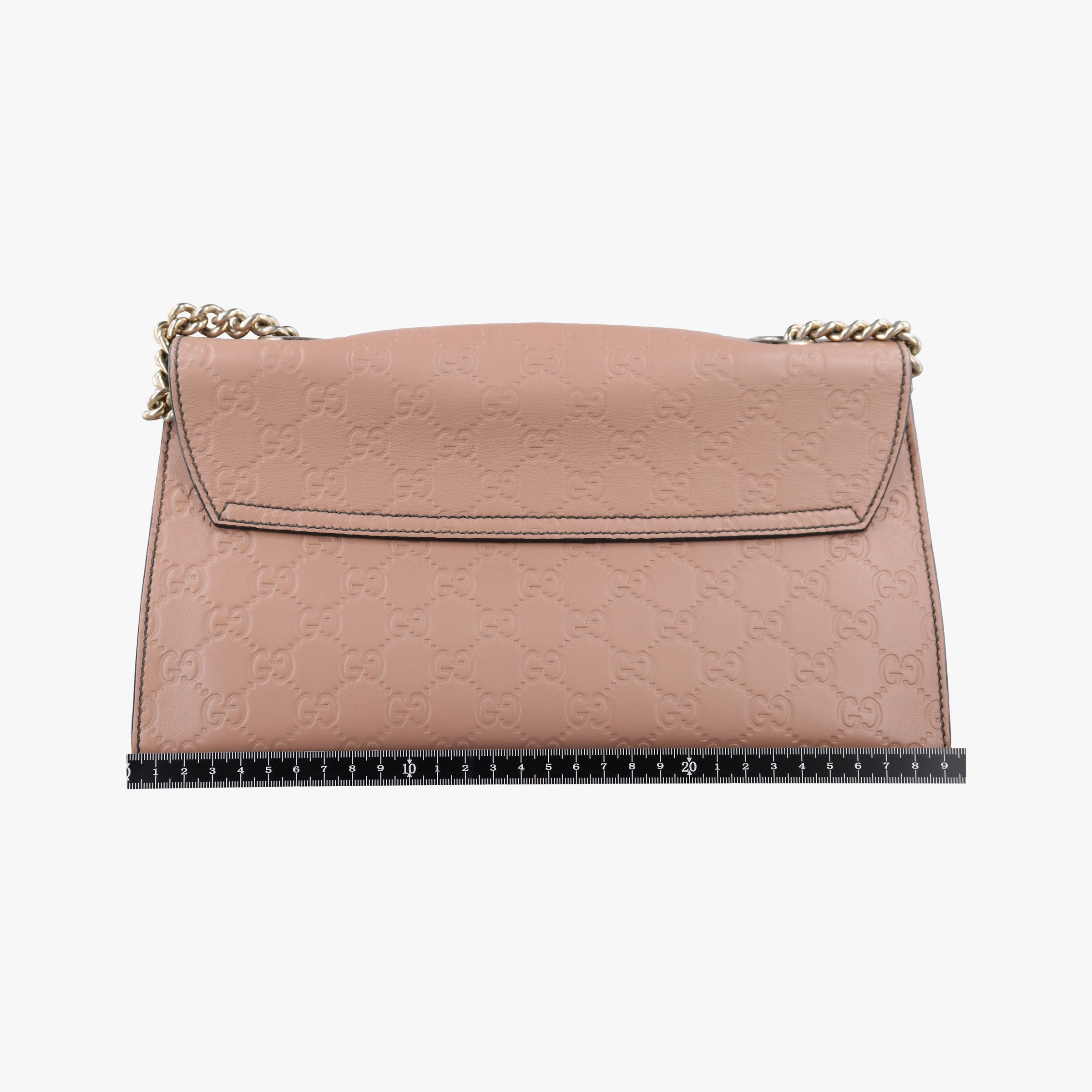 Pre-owned Gucci Emily Beige Leather 295402 shoulderbag | stylenewstar
