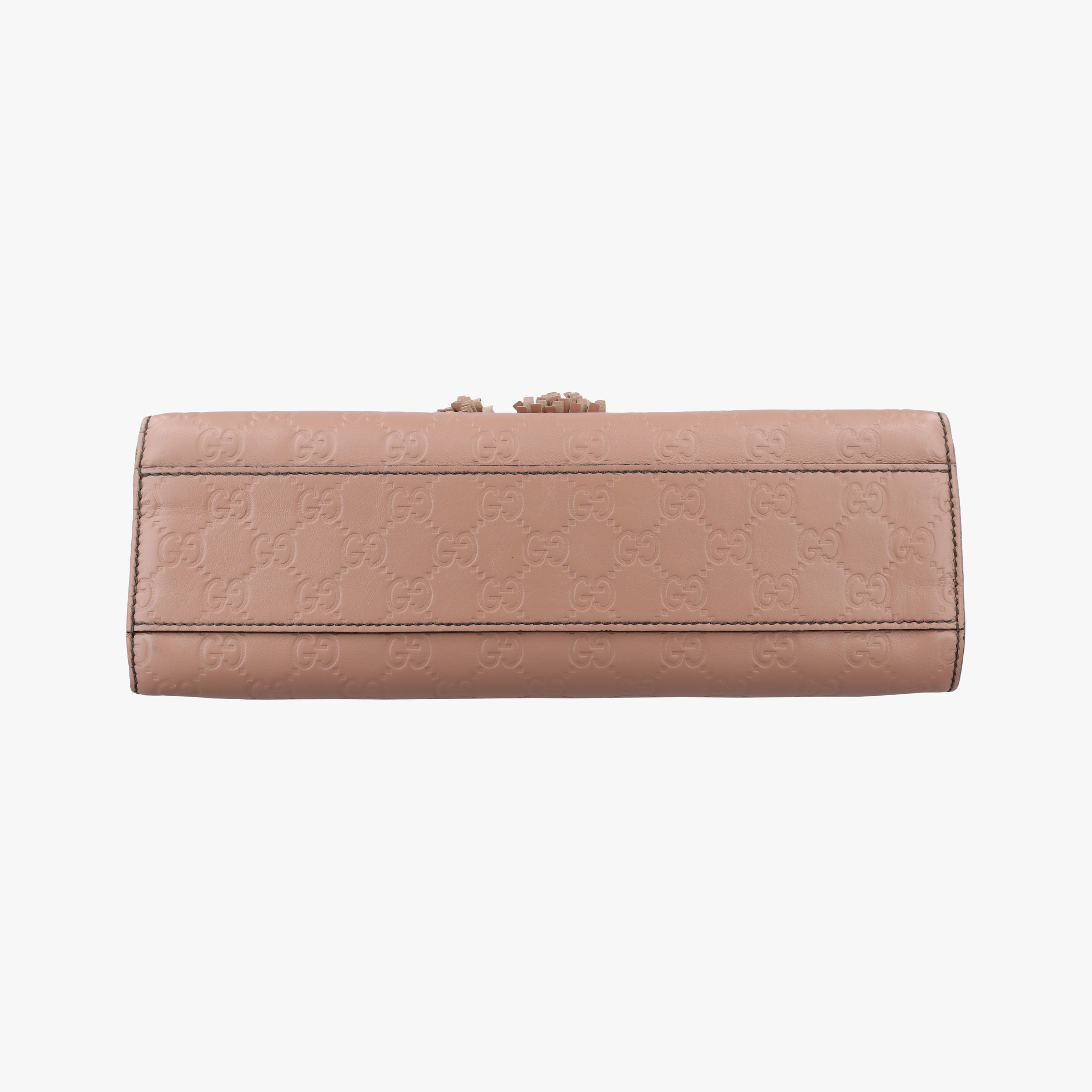 Pre-owned Gucci Emily Beige Leather 295402 shoulderbag | stylenewstar