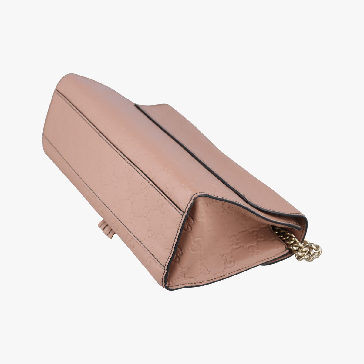 Pre-owned Gucci Emily Beige Leather 295402 shoulderbag | stylenewstar