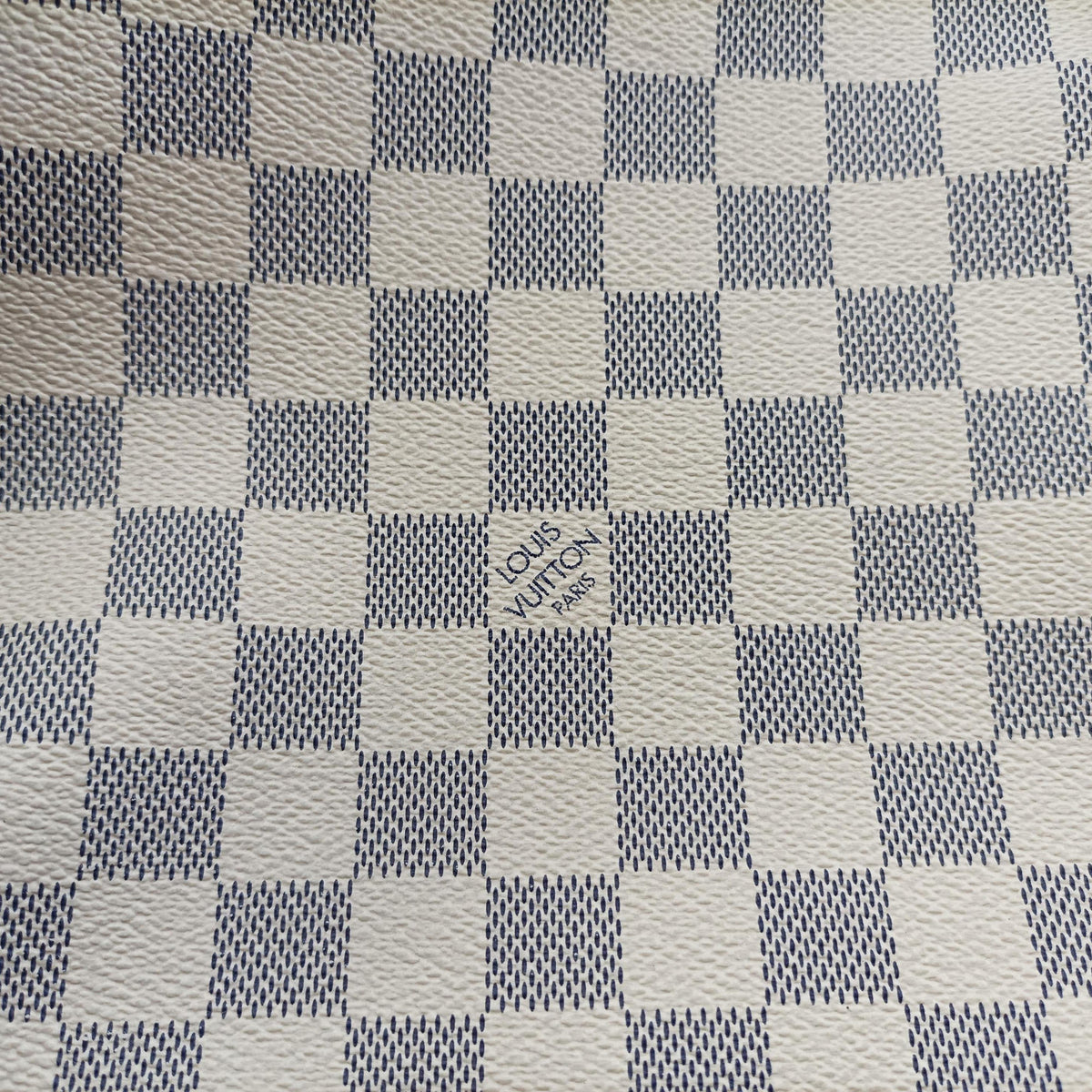 Pre-owned Louis Vuitton TOTALLY MM Azur Damier Canvas N51262 handbag | stylenewstar