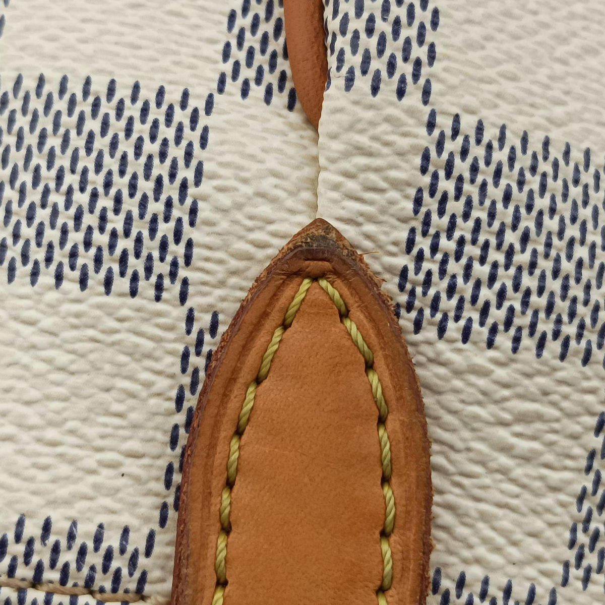 Secondhand Louis Vuitton TOTALLY MM Azur Damier Canvas N51262 handbag | stylenewstar