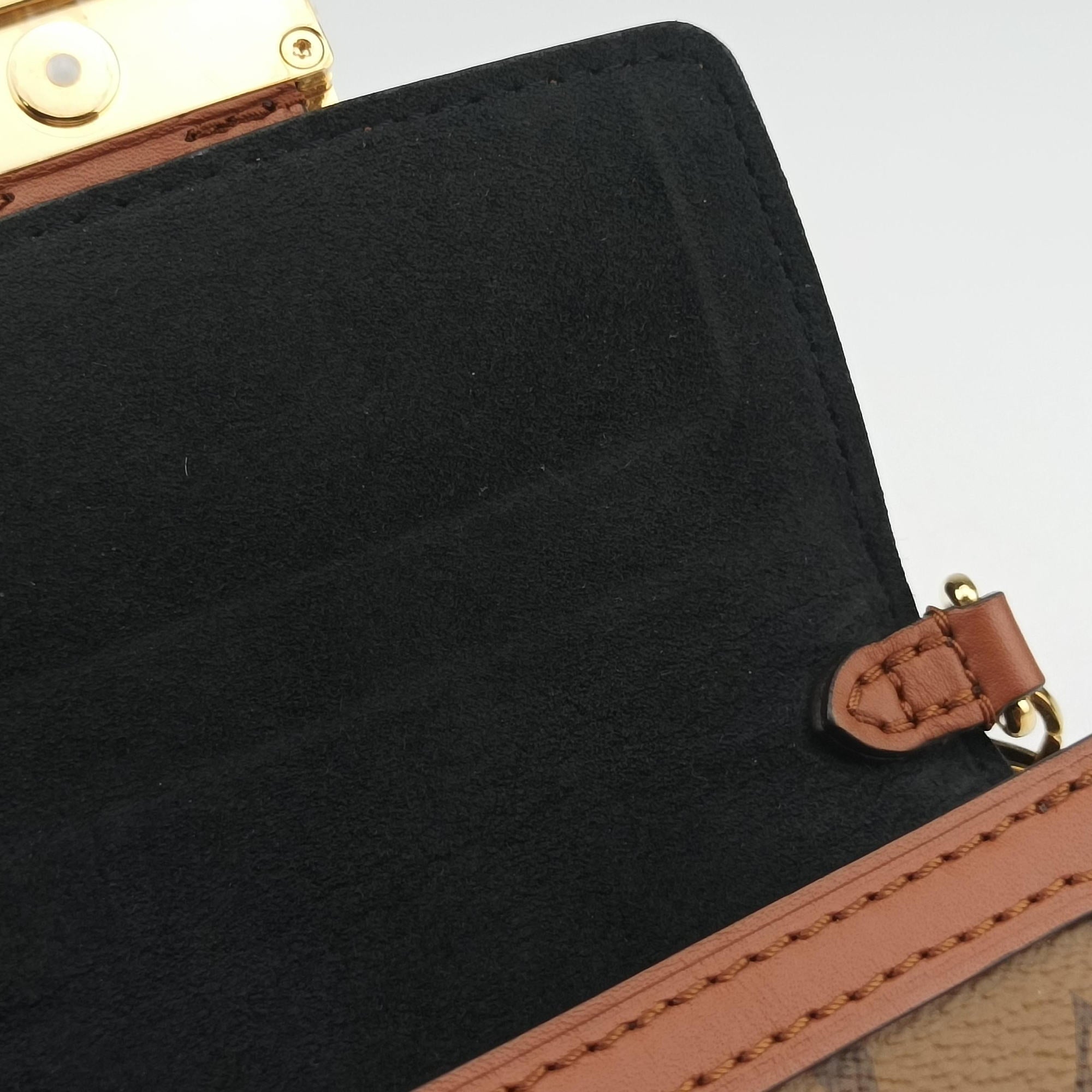 Pre-owned Louis Vuitton DAUPHINE　BB brown Monogram Canvas M68621 shoulderbag | stylenewstar