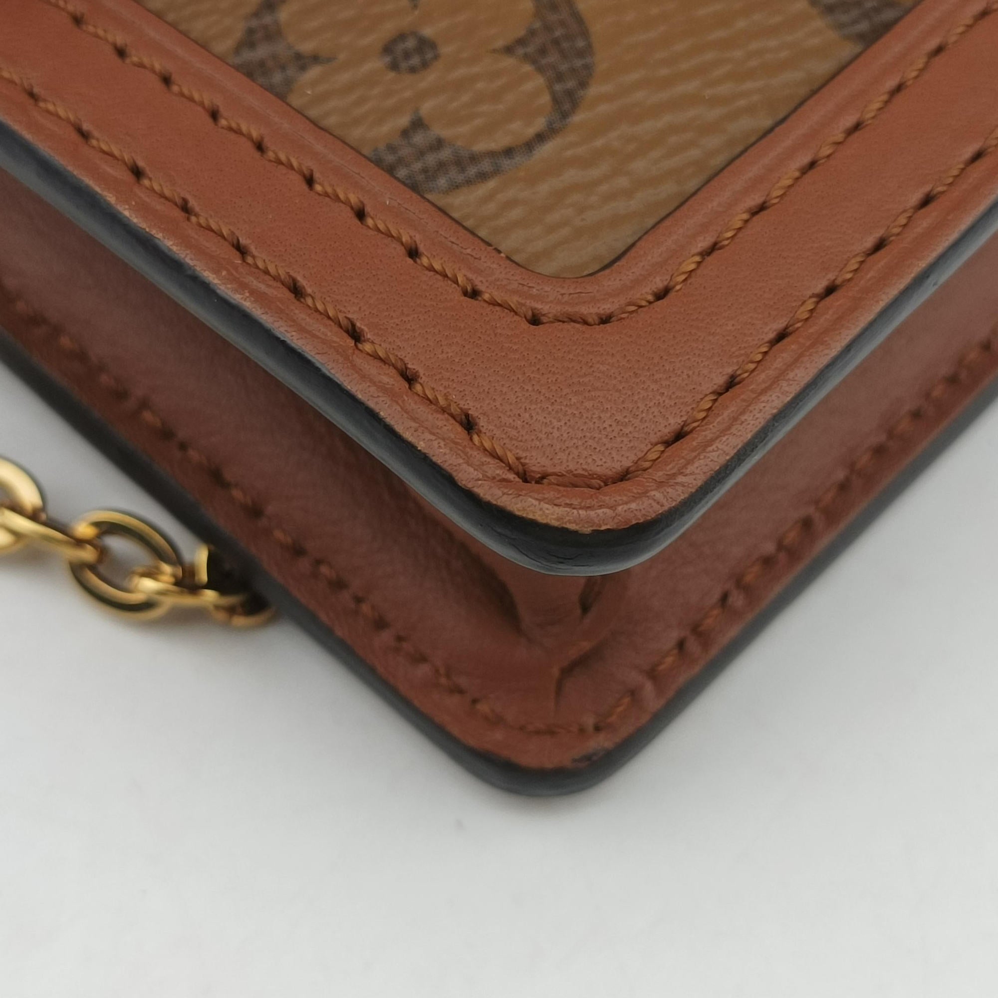 Pre-owned Louis Vuitton DAUPHINE　BB brown Monogram Canvas M68621 shoulderbag | stylenewstar