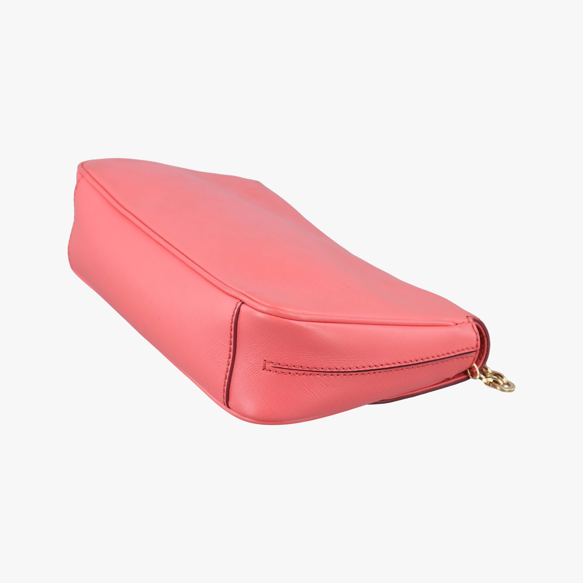 Pre-owned Ferragamo Gancini Pink Leather  shoulderbag | stylenewstar