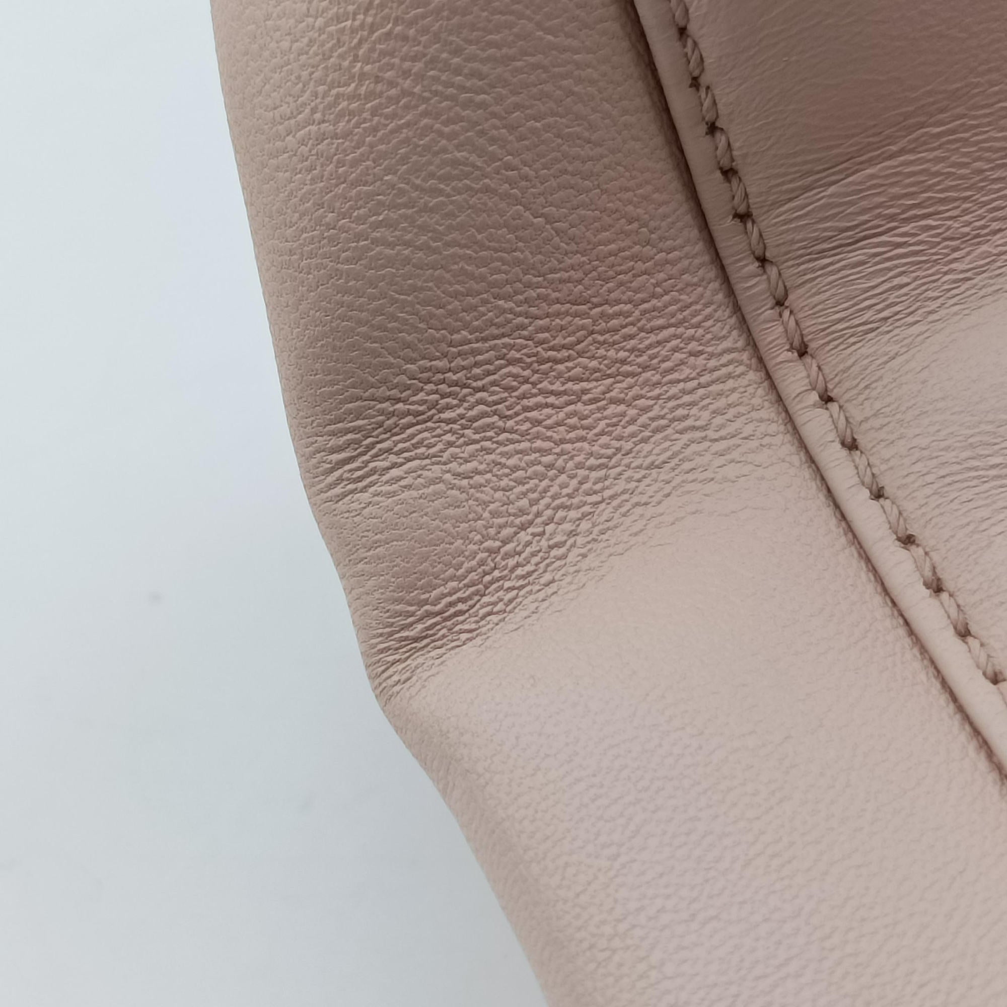 Pre-owned Fendi PEEKABOO Pink Leather 8BN244 shoulderbag | stylenewstar