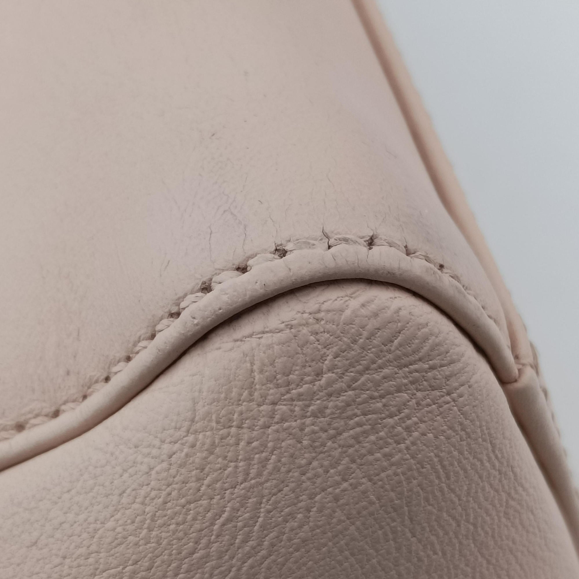 Pre-owned Fendi PEEKABOO Pink Leather 8BN244 shoulderbag | stylenewstar