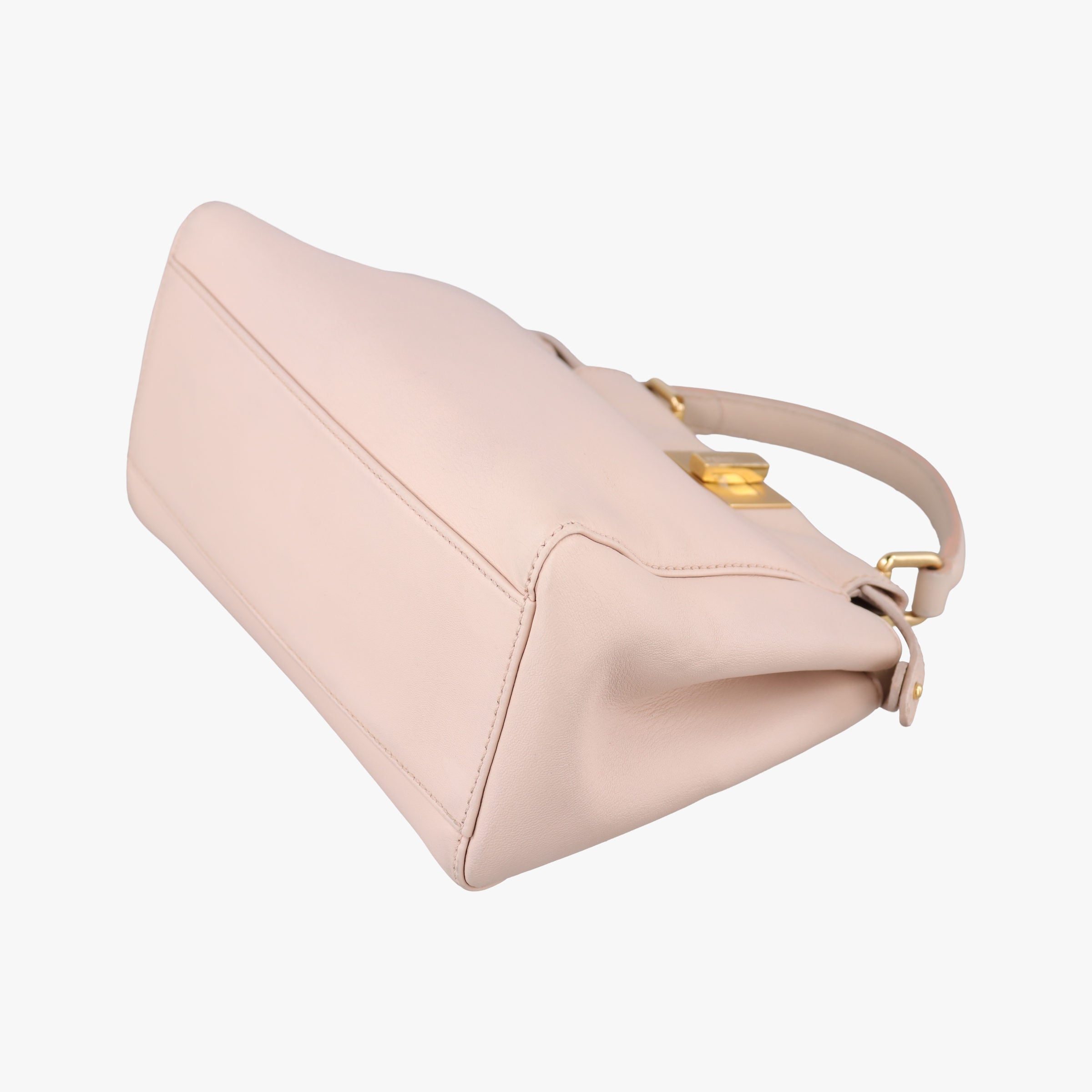 Pre-owned Fendi PEEKABOO Pink Leather 8BN244 shoulderbag | stylenewstar