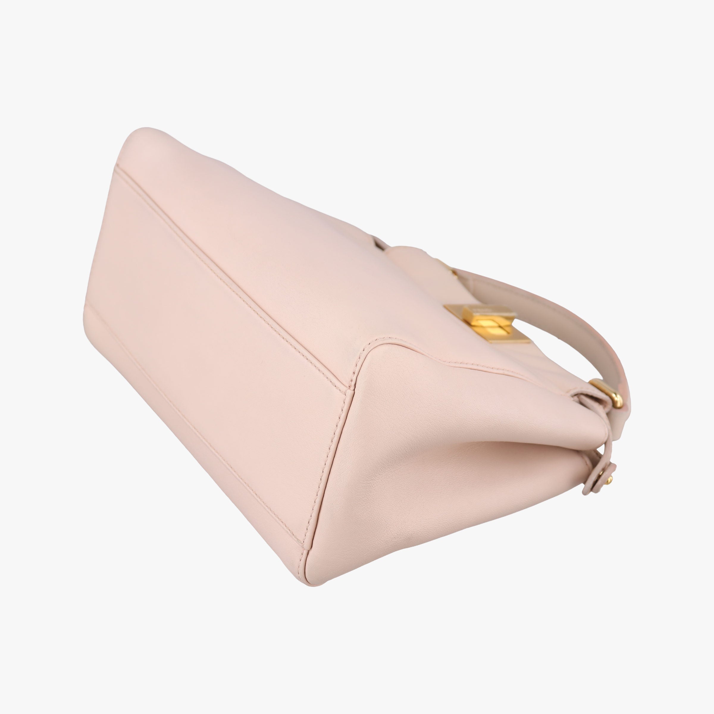 Pre-owned Fendi PEEKABOO Pink Leather 8BN244 shoulderbag | stylenewstar