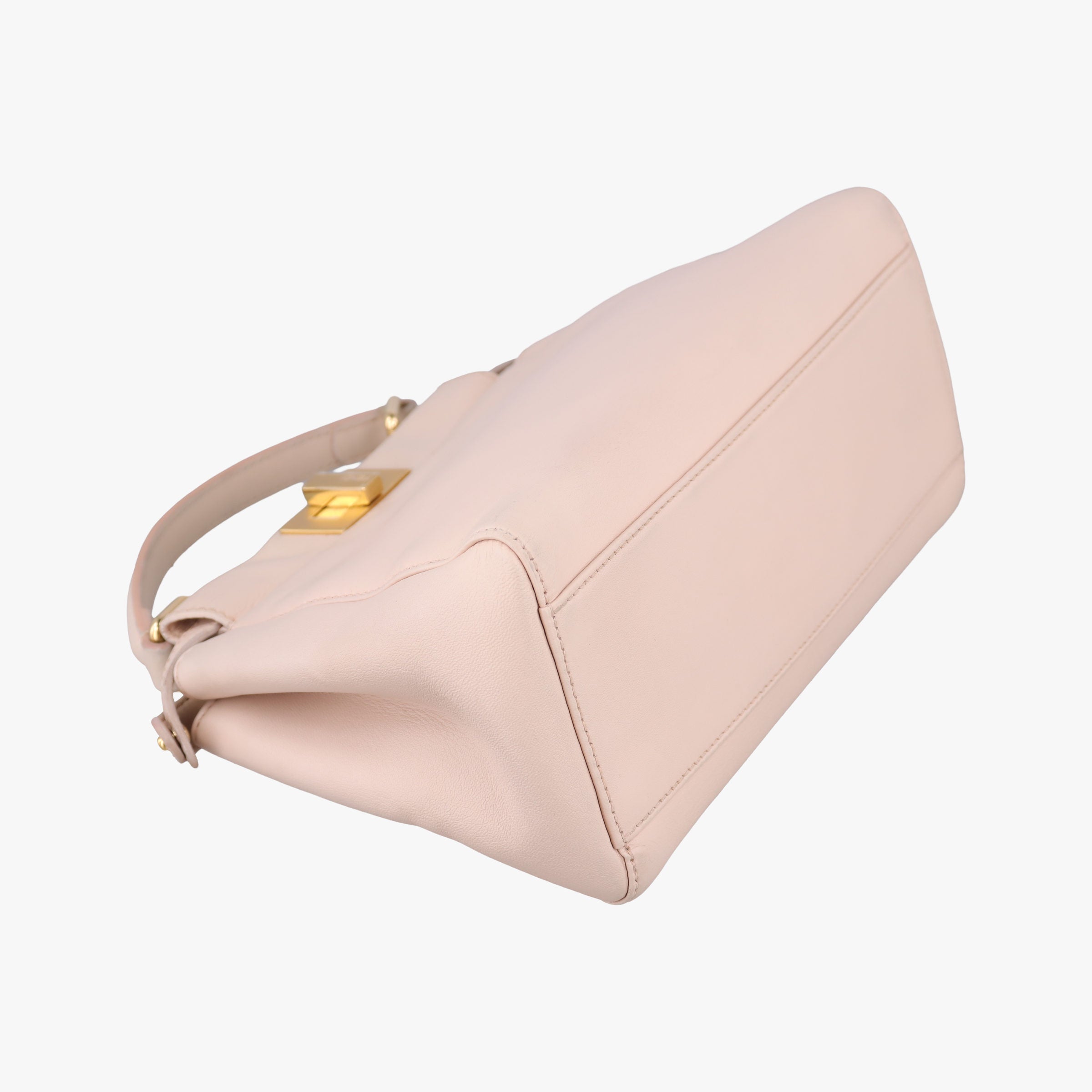 Pre-owned Fendi PEEKABOO Pink Leather 8BN244 shoulderbag | stylenewstar