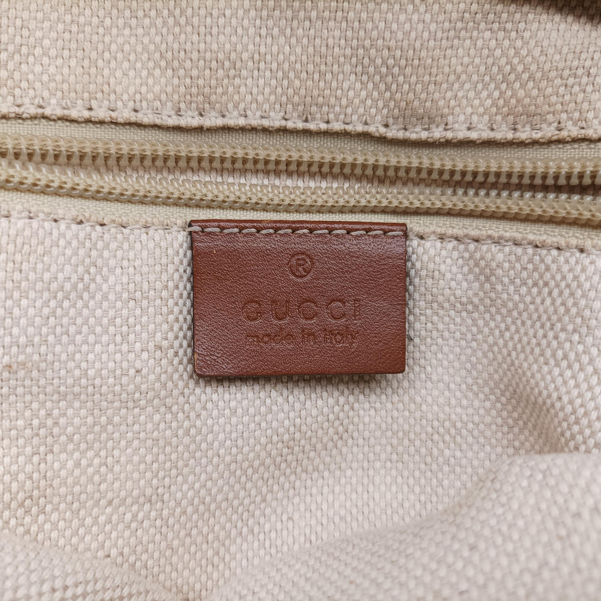 Vintage Gucci GG Canvas Camel Canvas×Leather 337598 shoulderbag | stylenewstar