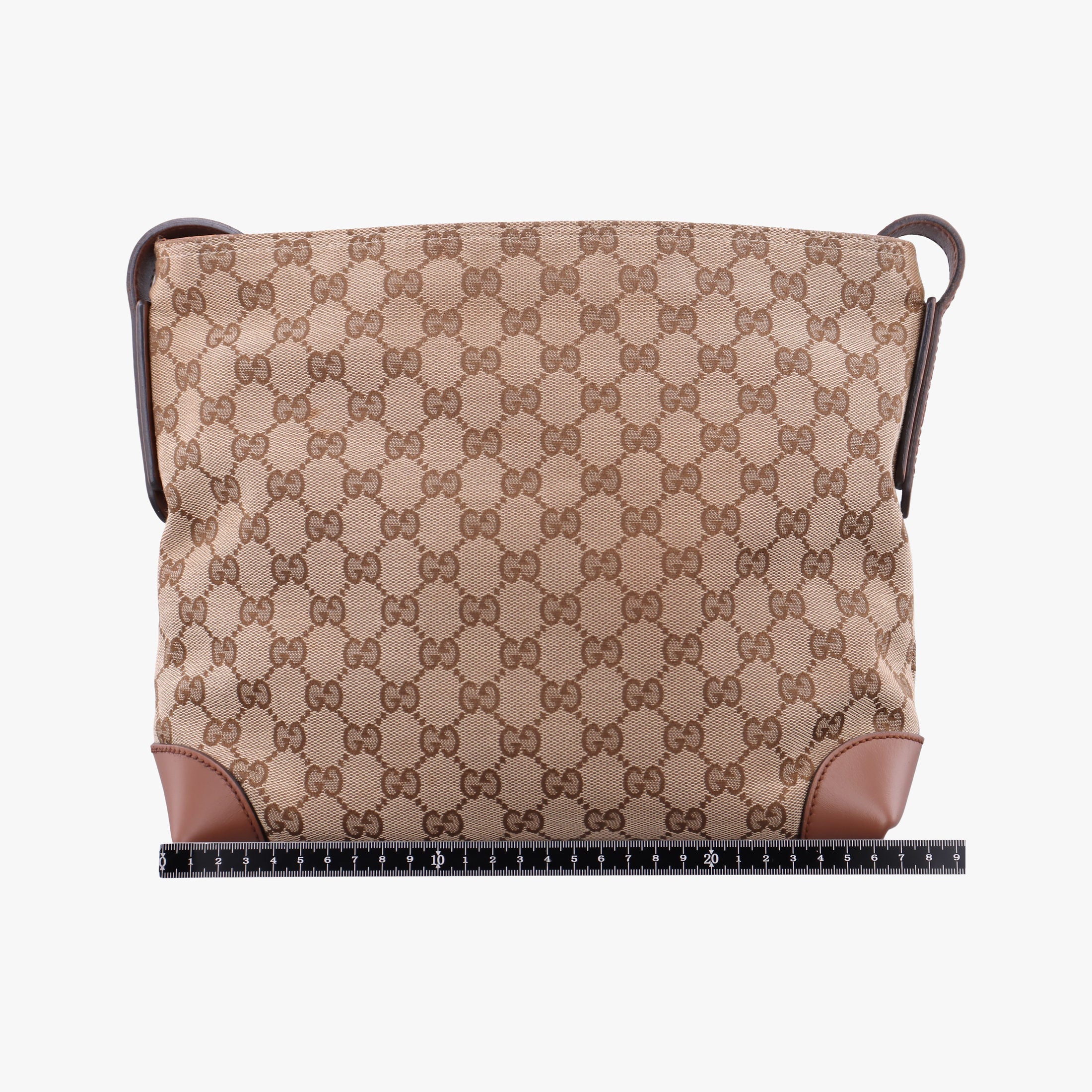 Vintage Gucci GG Canvas Camel Canvas×Leather 337598 shoulderbag | stylenewstar