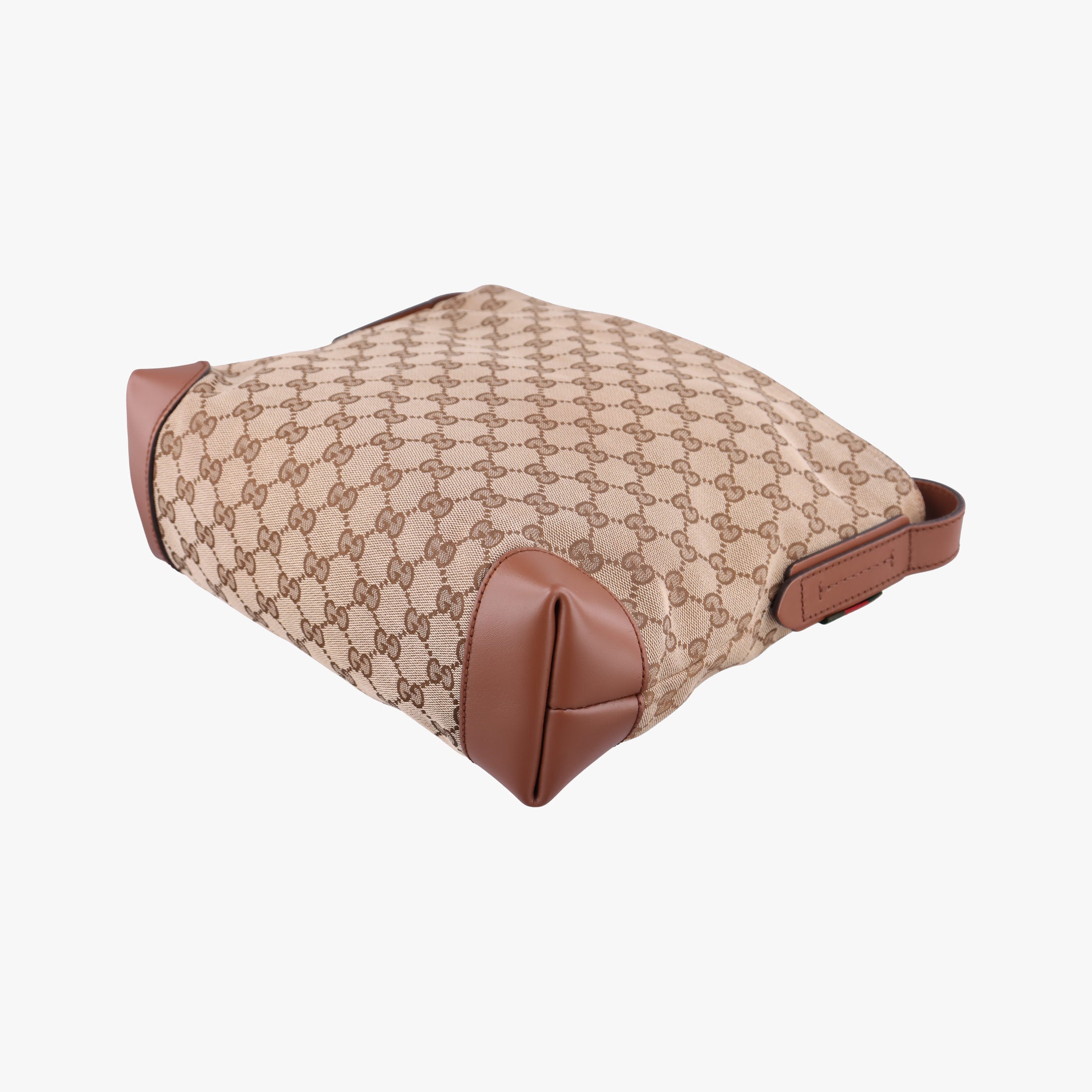 Vintage Gucci GG Canvas Camel Canvas×Leather 337598 shoulderbag | stylenewstar
