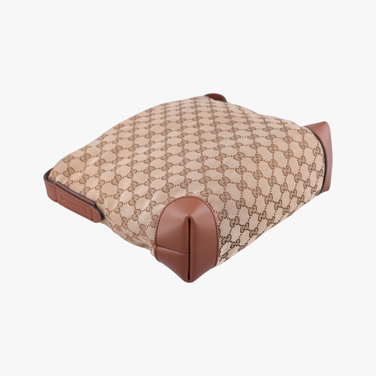 Vintage Gucci GG Canvas Camel Canvas×Leather 337598 shoulderbag | stylenewstar