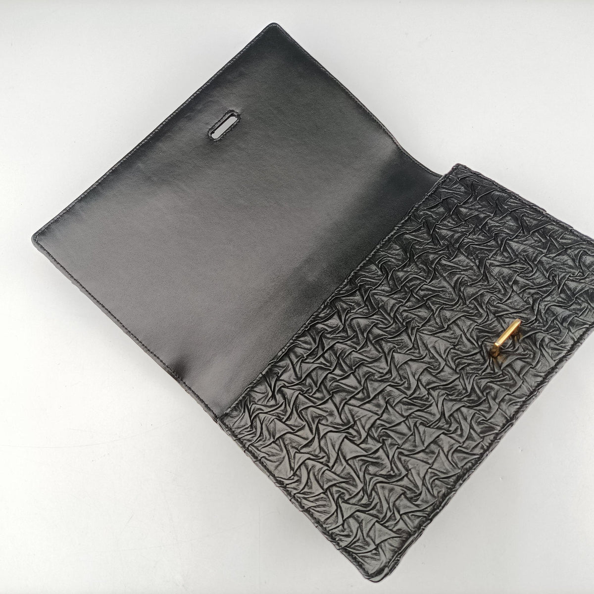 Pre-owned Christian Dior 30 Montaigne Black Leather  shoulderbag | stylenewstar