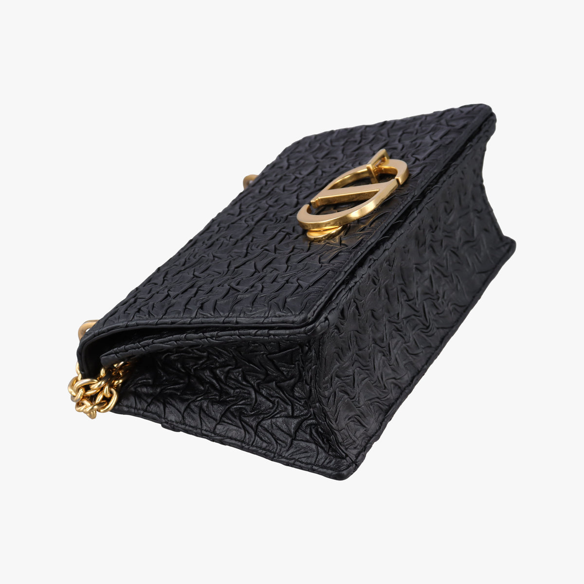 Secondhand Christian Dior 30 Montaigne Black Leather  shoulderbag | stylenewstar