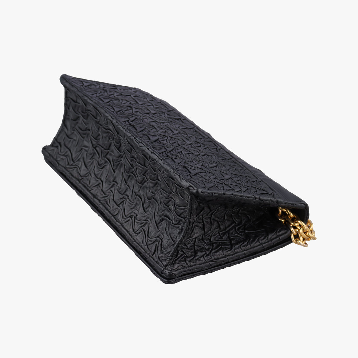 Pre-owned Christian Dior 30 Montaigne Black Leather  shoulderbag | stylenewstar