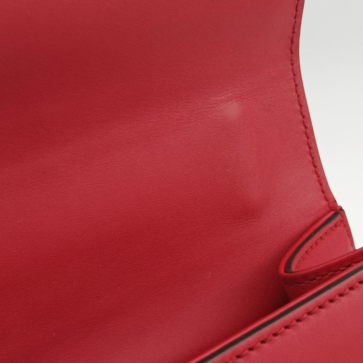 Pre-owned Gucci Sylvie Red×navy Leather 421882 shoulderbag | stylenewstar