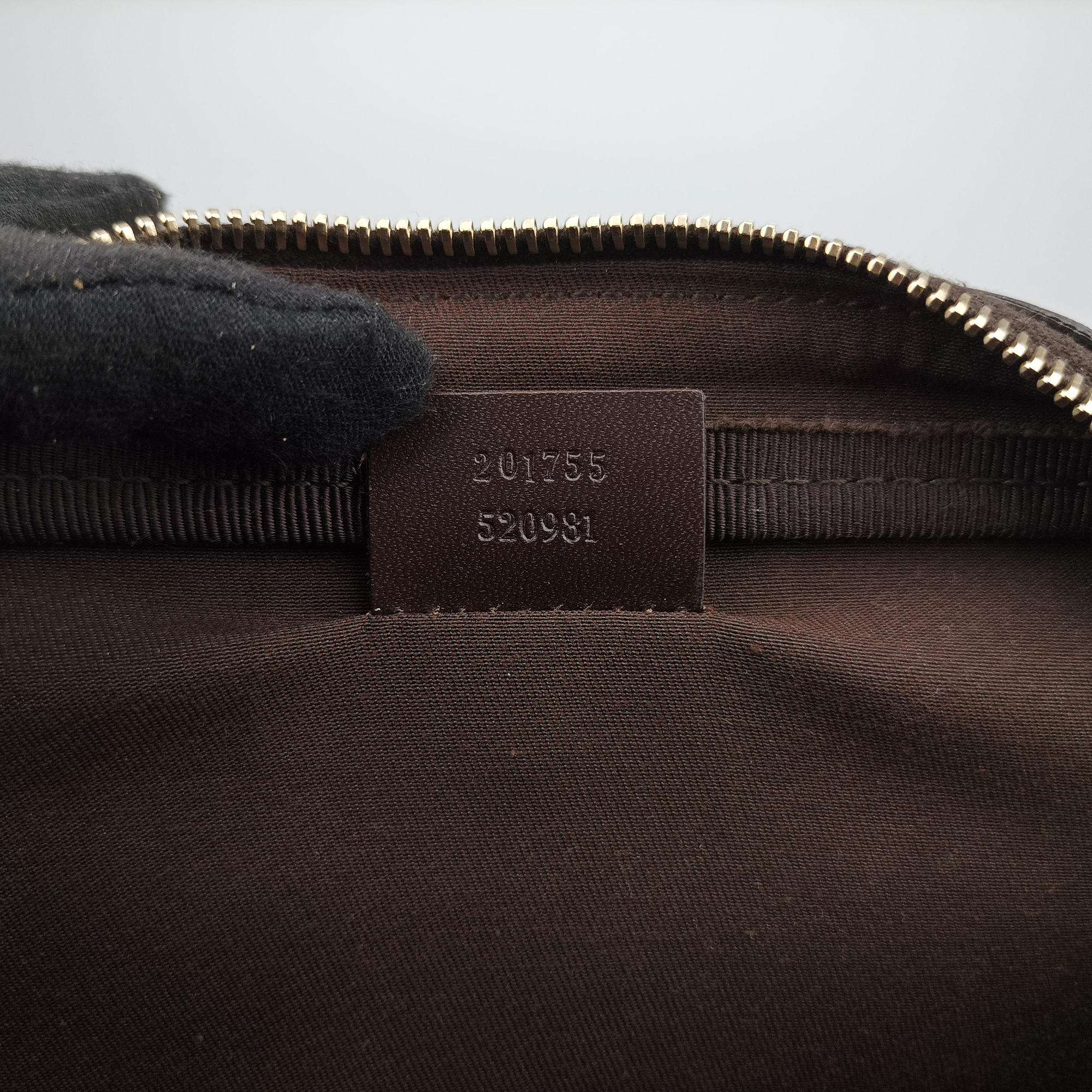 Pre-owned Gucci GG Supreme Beige x Brown PVC coated canvas 201755 clutchbag | stylenewstar