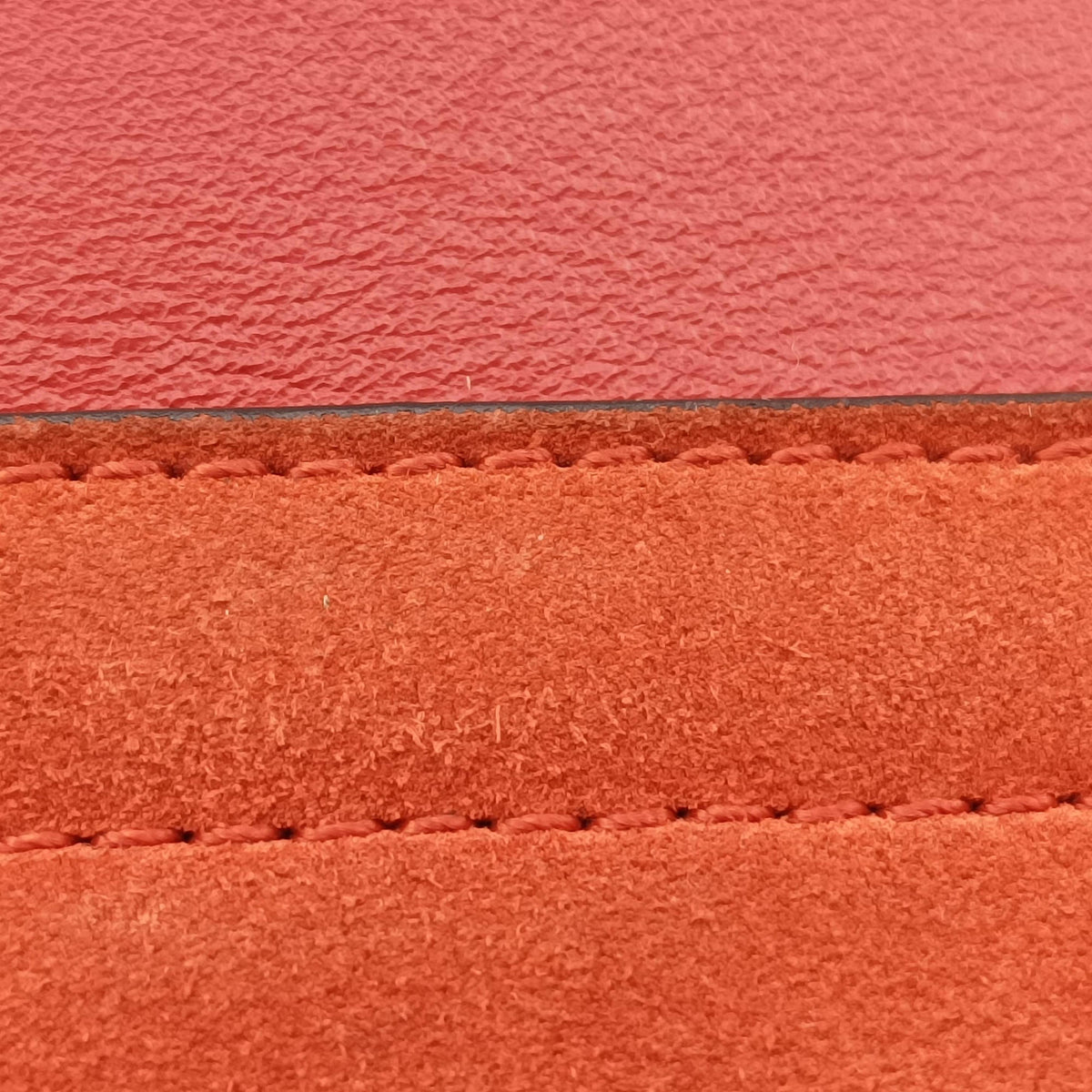 Pre-owned Chloe FAYE Red Leather × suede  shoulderbag | stylenewstar
