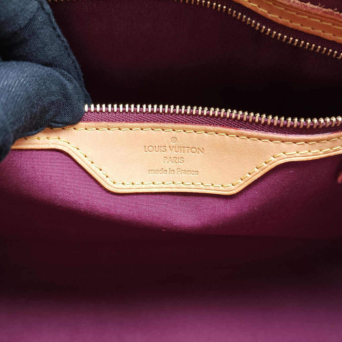 Pre-owned Louis Vuitton Brea MM ROUGE FAUVISTE Vernis M91690 shoulderbag | stylenewstar