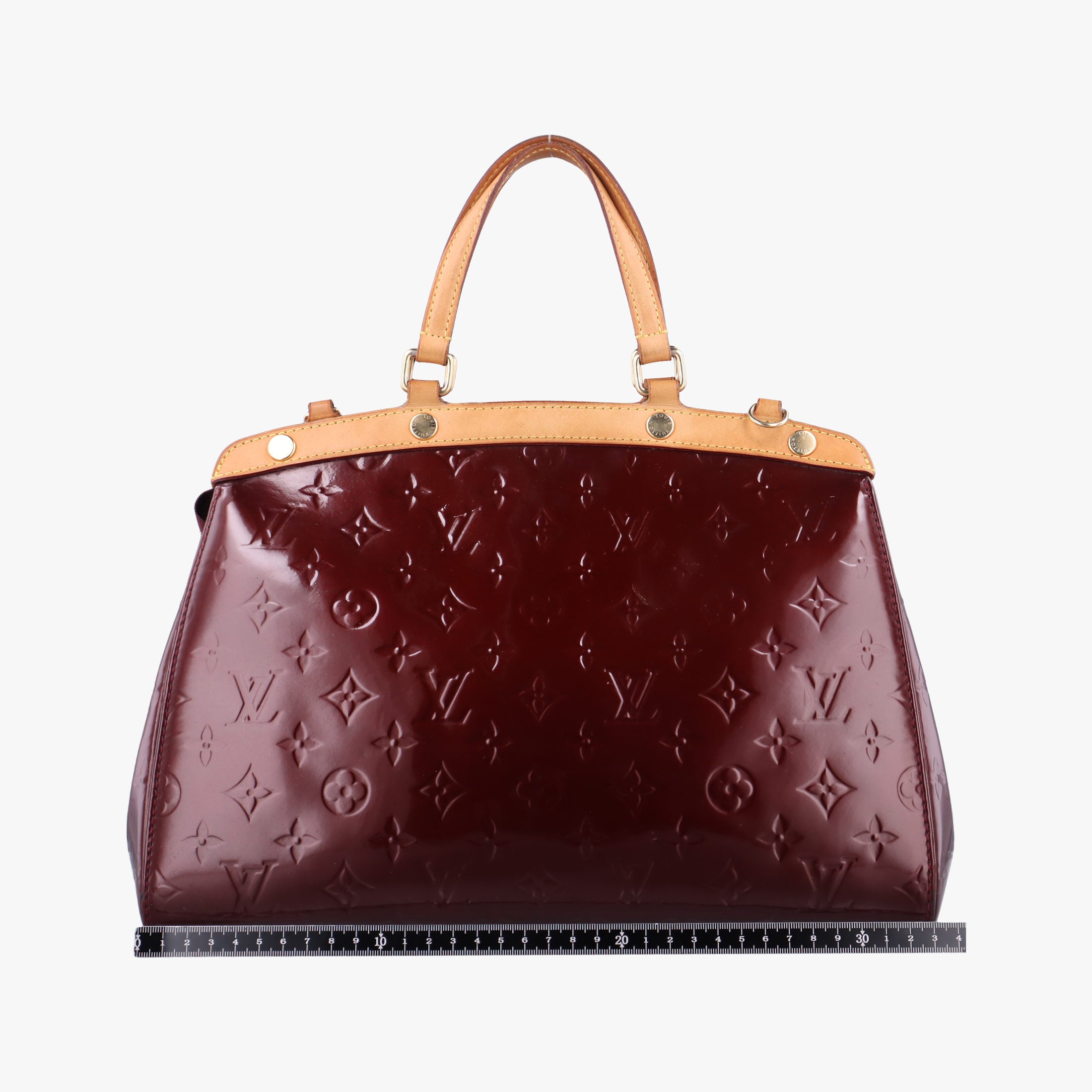 Pre-owned Louis Vuitton Brea MM ROUGE FAUVISTE Vernis M91690 shoulderbag | stylenewstar