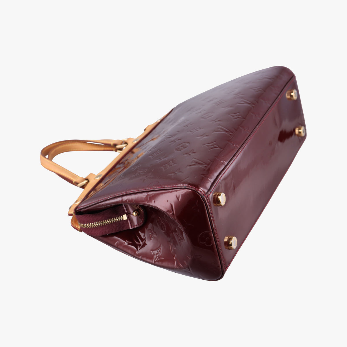 Pre-owned Louis Vuitton Brea MM ROUGE FAUVISTE Vernis M91690 shoulderbag | stylenewstar