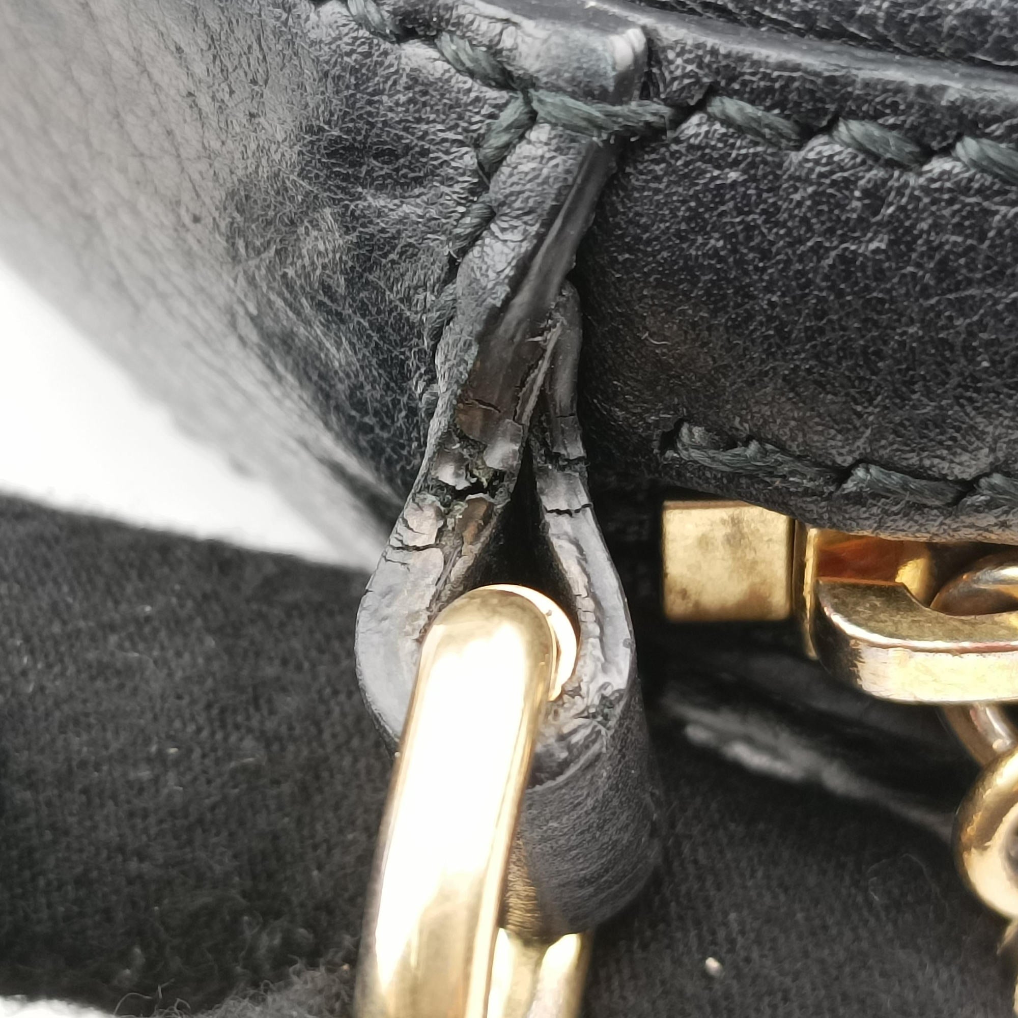 Secondhand Gucci Ophidia Black Leather 550618 shoulderbag | stylenewstar