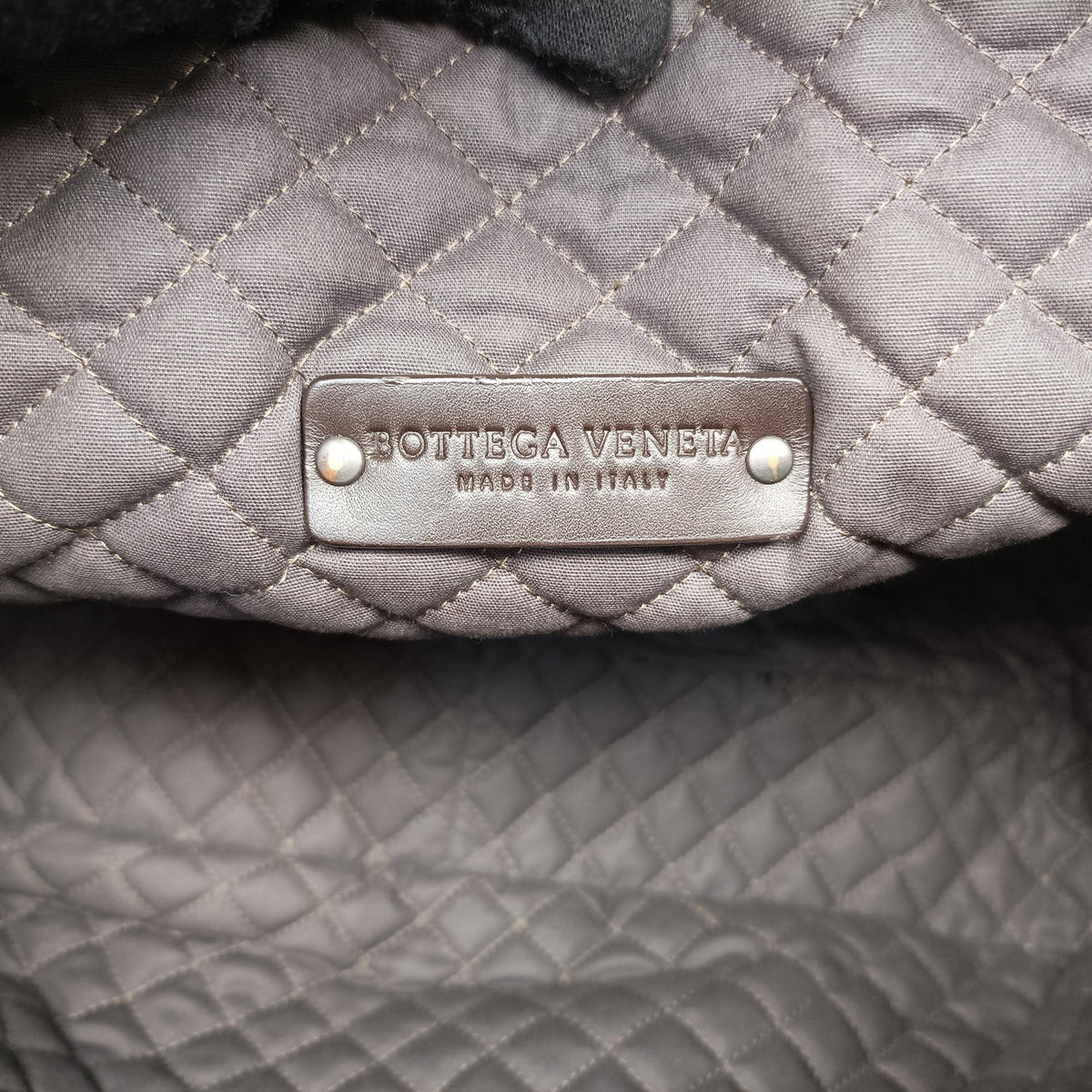 Pre-owned Bottega Veneta Intrecciato Brown Lambskin  shoulderbag | stylenewstar