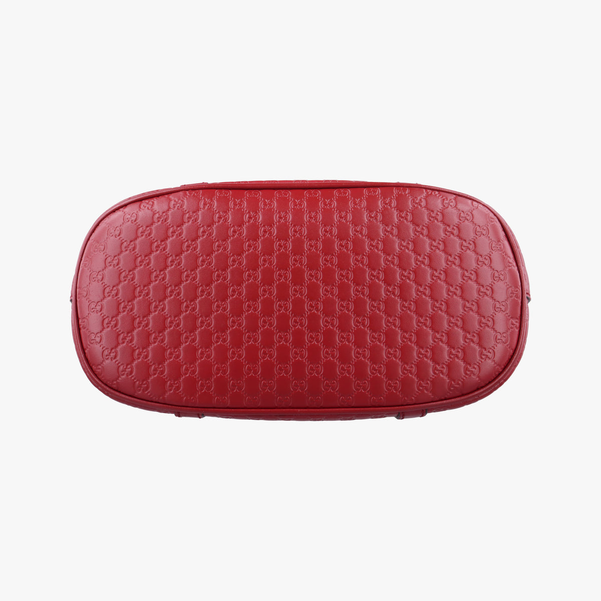 Pre-owned Gucci Microguccissima Red Leather 449654 shoulderbag | stylenewstar