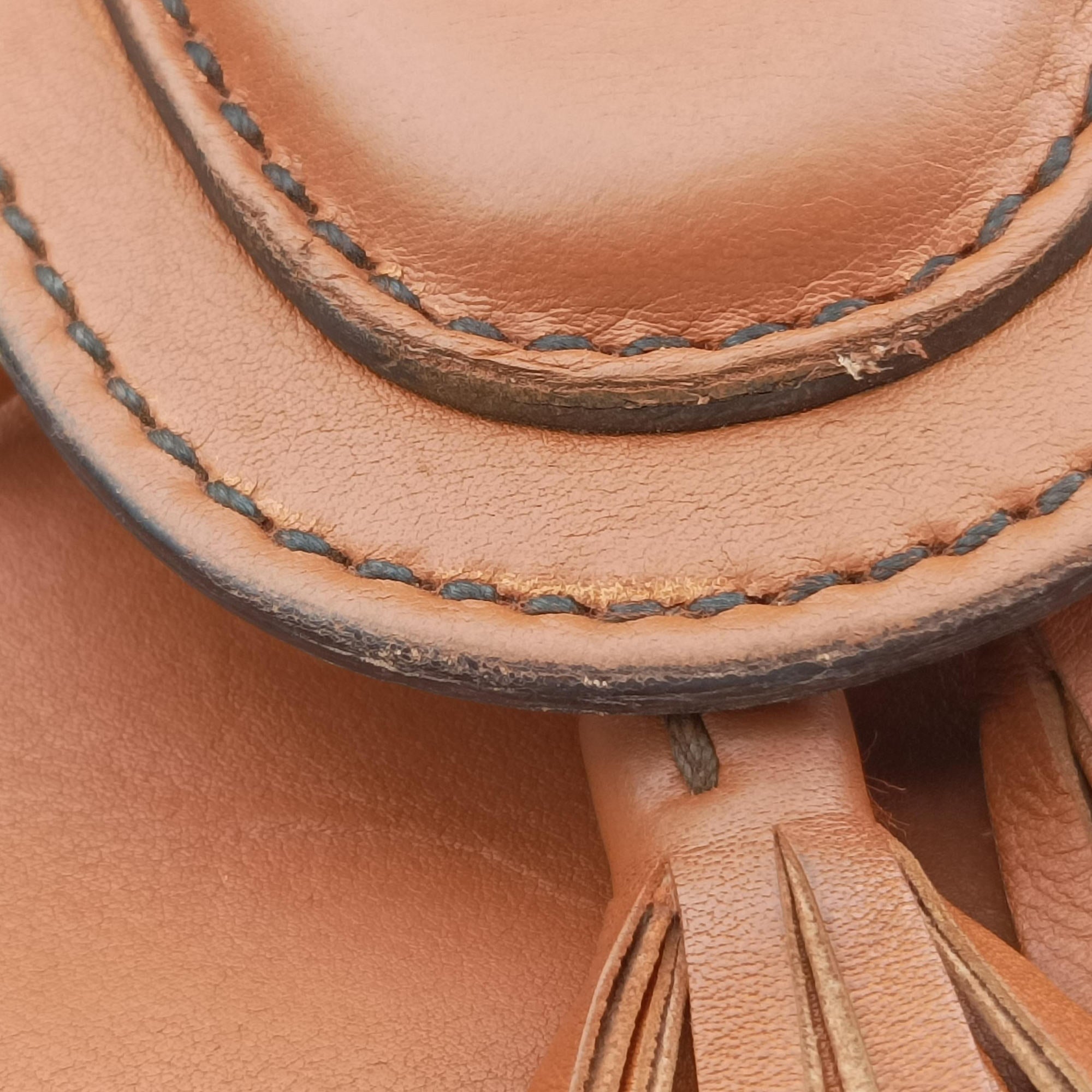 Pre-owned Gucci Emily Camel Leather 283063 shoulderbag | stylenewstar