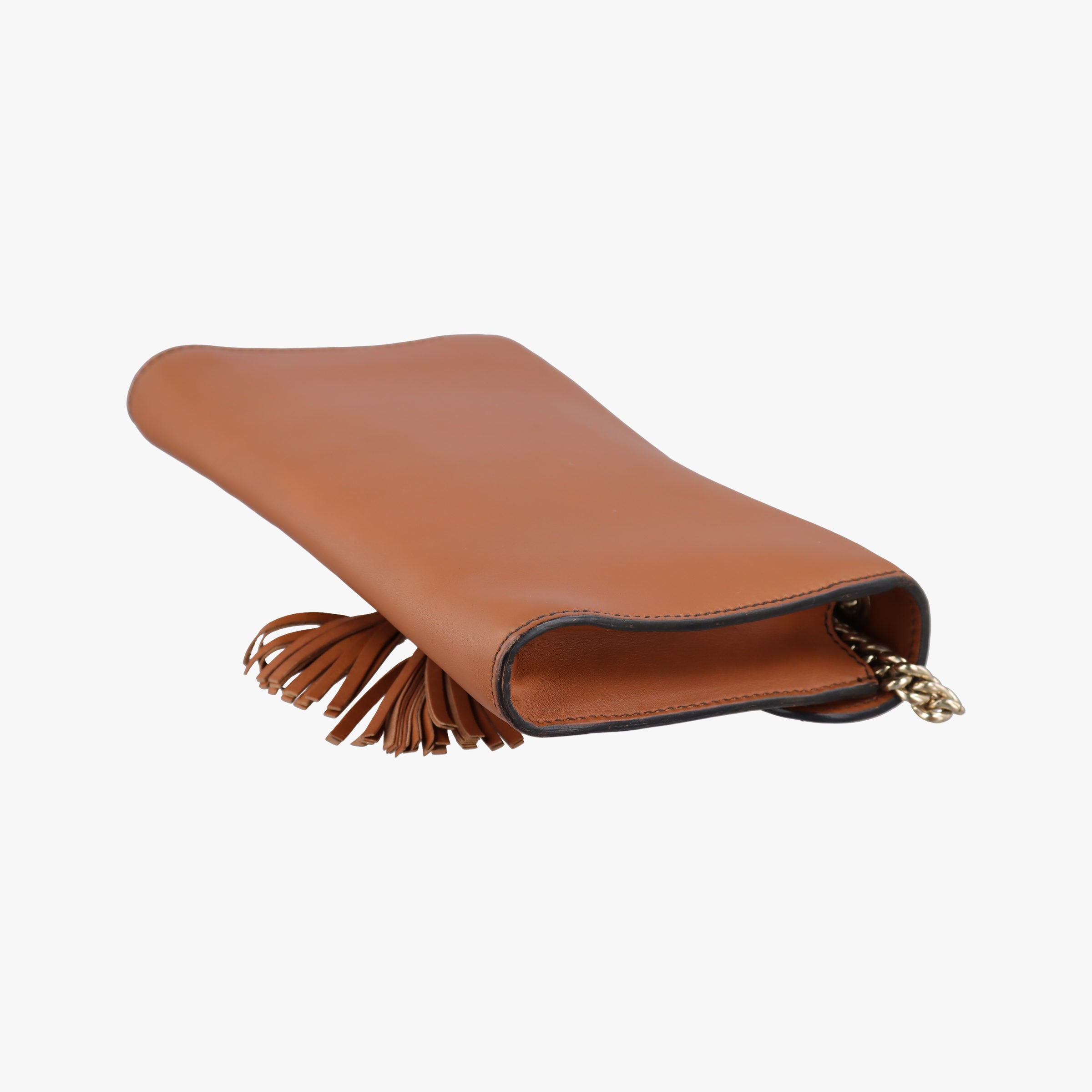 Pre-owned Gucci Emily Camel Leather 283063 shoulderbag | stylenewstar