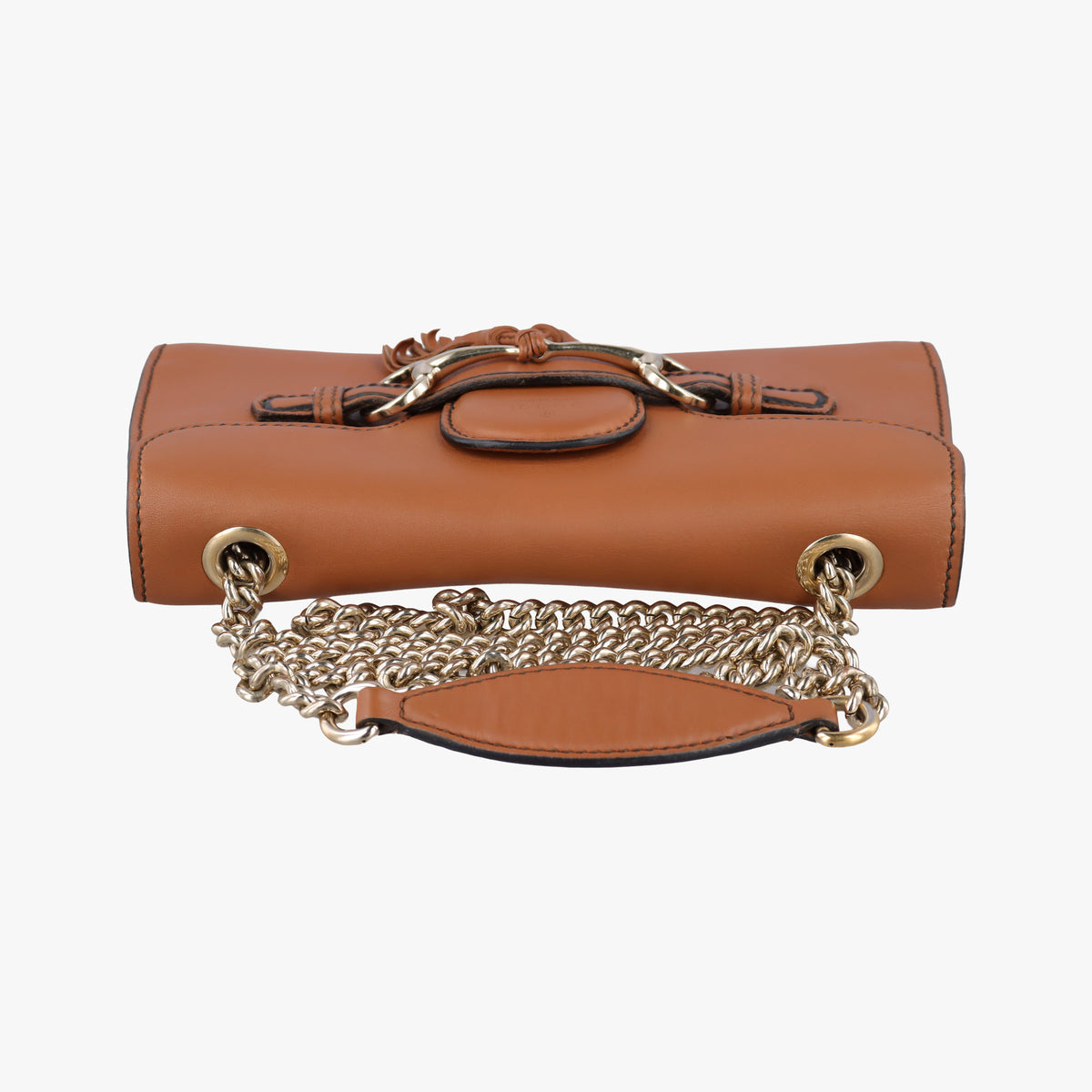 Pre-owned Gucci Emily Camel Leather 283063 shoulderbag | stylenewstar
