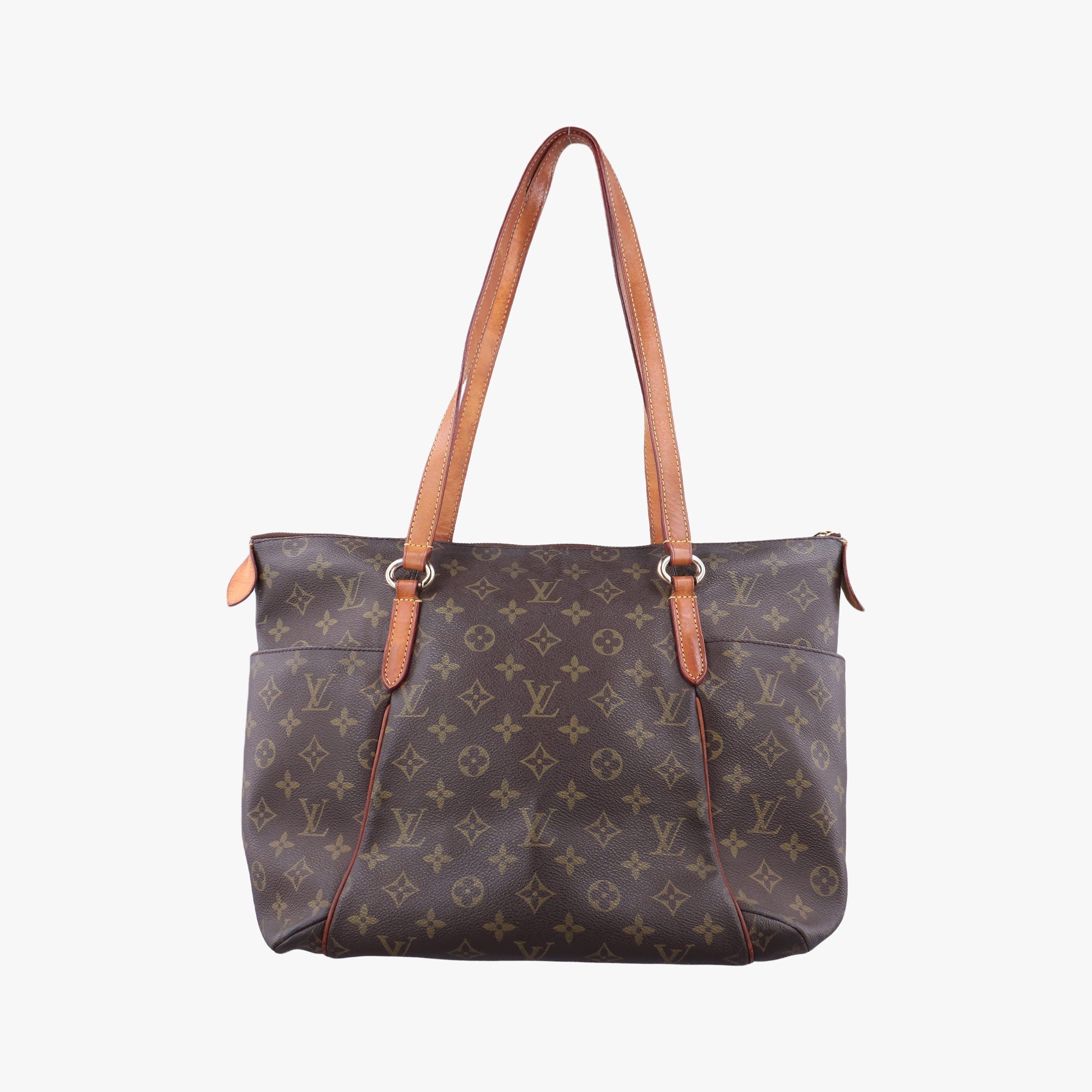 Pre-owned Louis Vuitton TOTALLY MM brown Monogram Canvas M56689 shoulderbag | stylenewstar