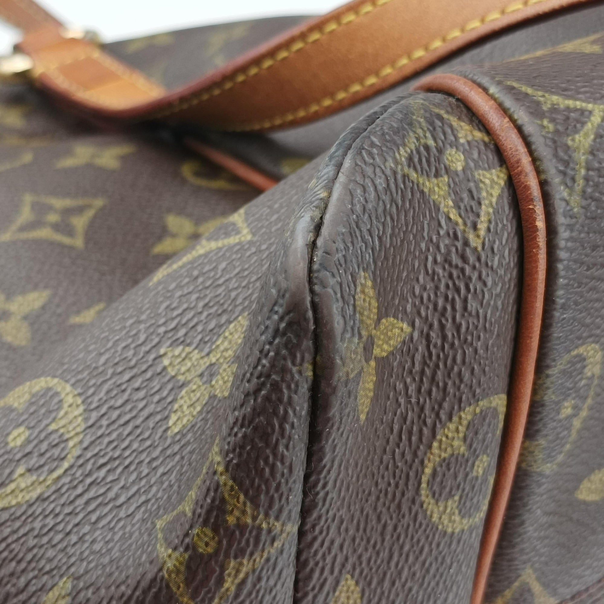 Pre-owned Louis Vuitton TOTALLY MM brown Monogram Canvas M56689 shoulderbag | stylenewstar