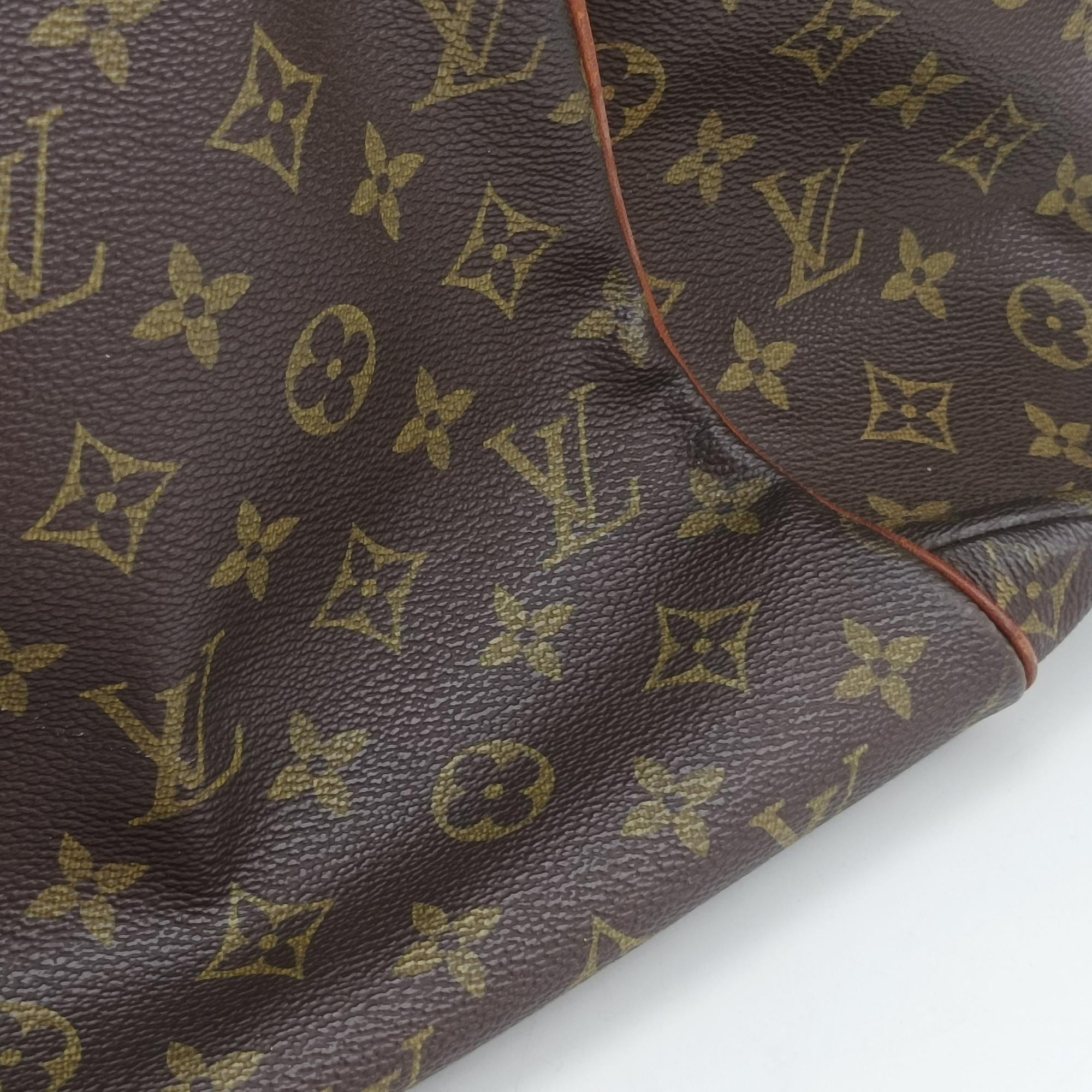 Pre-owned Louis Vuitton TOTALLY MM brown Monogram Canvas M56689 shoulderbag | stylenewstar