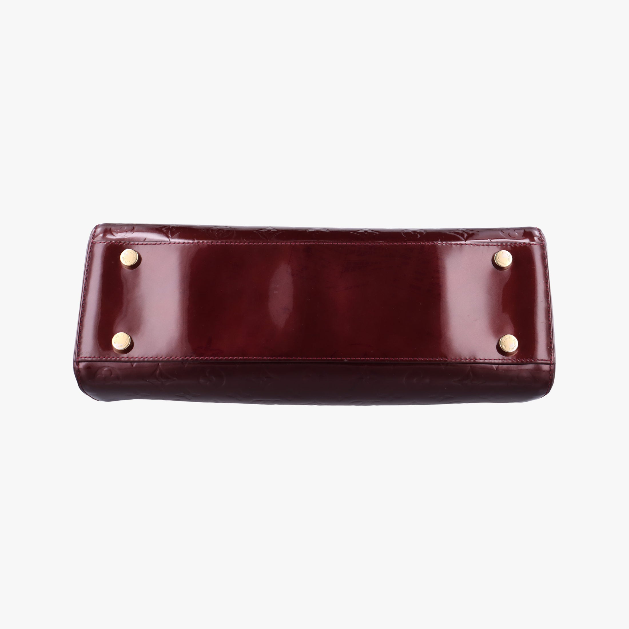 Pre-owned Louis Vuitton Brea GM Rouge Fauviste Vernis M91616 shoulderbag | stylenewstar