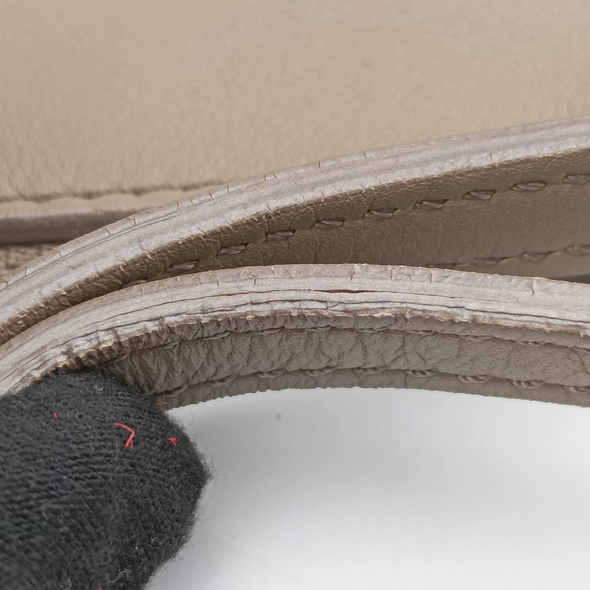 Vintage Celine Fortune cookie khaki Leather  shoulderbag | stylenewstar