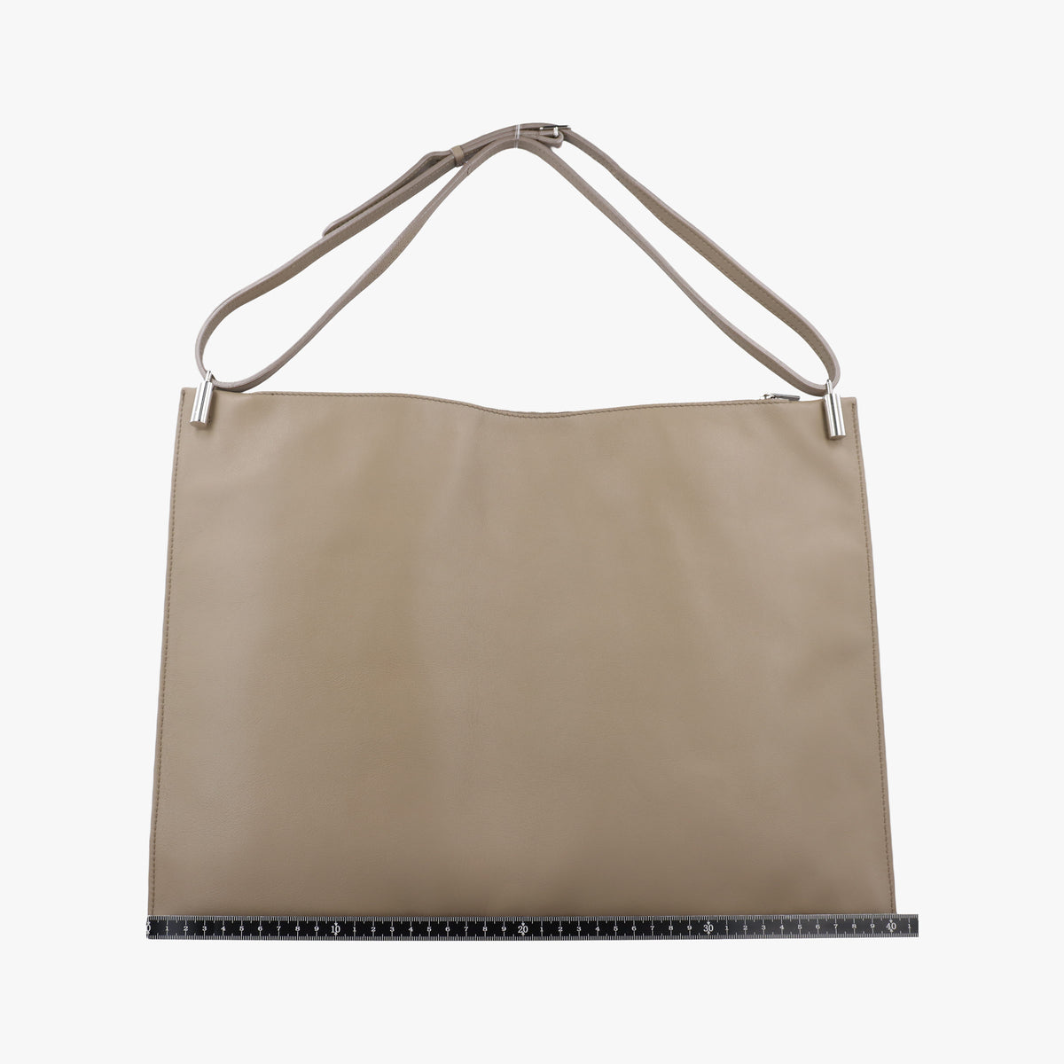 Vintage Celine Fortune cookie khaki Leather  shoulderbag | stylenewstar