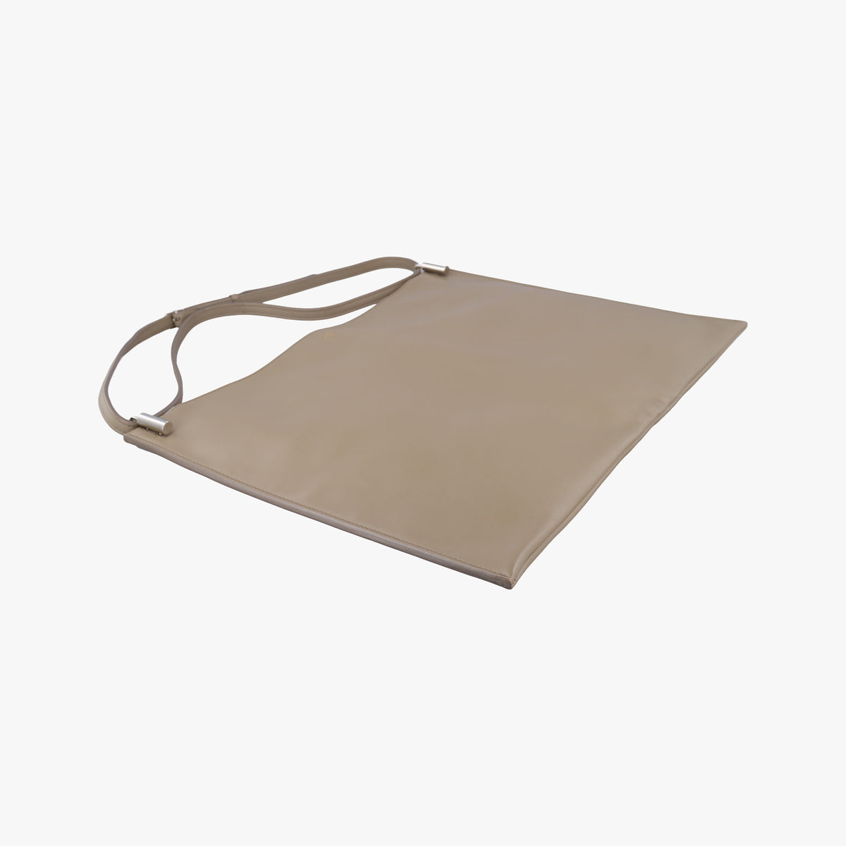 Vintage Celine Fortune cookie khaki Leather  shoulderbag | stylenewstar