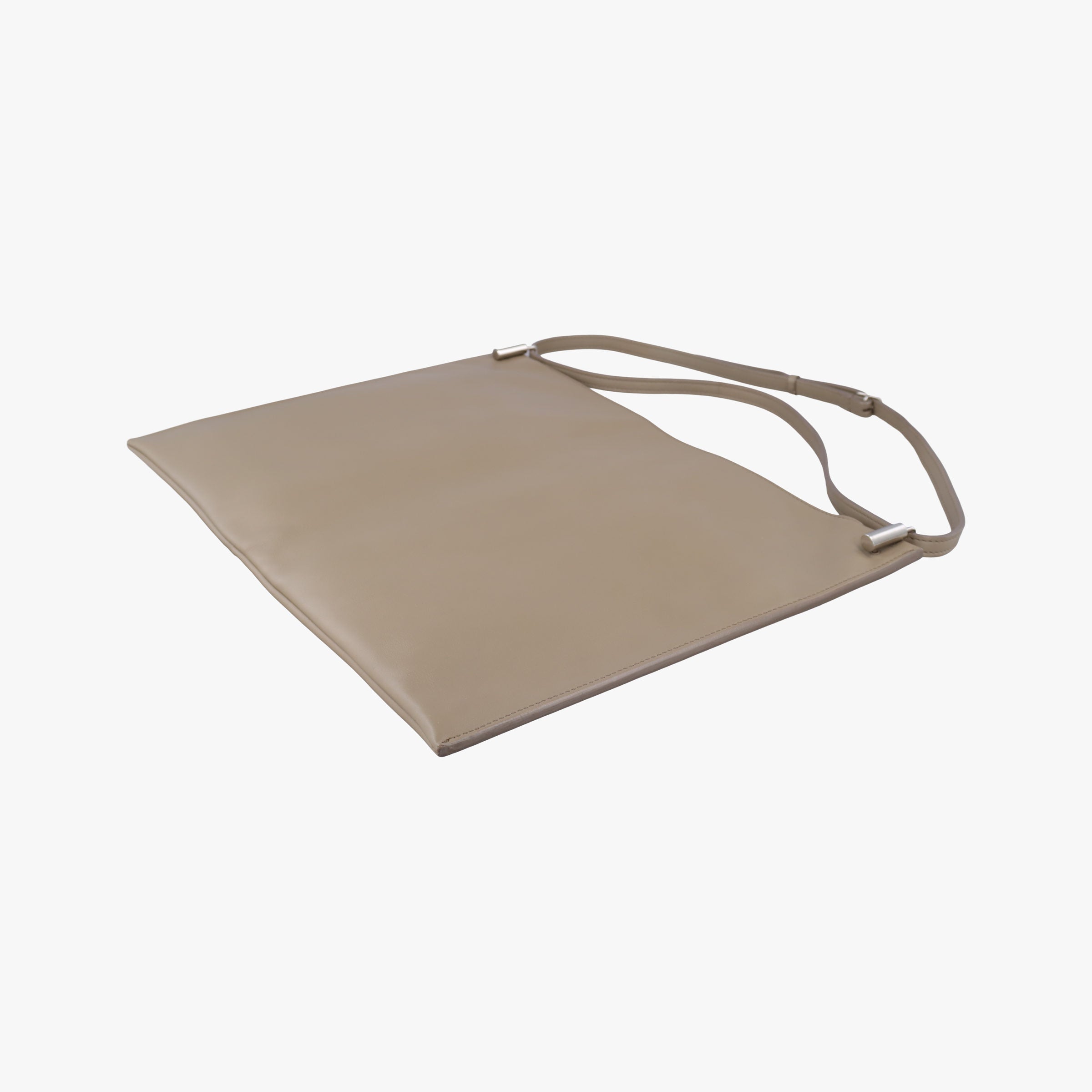 Vintage Celine Fortune cookie khaki Leather  shoulderbag | stylenewstar
